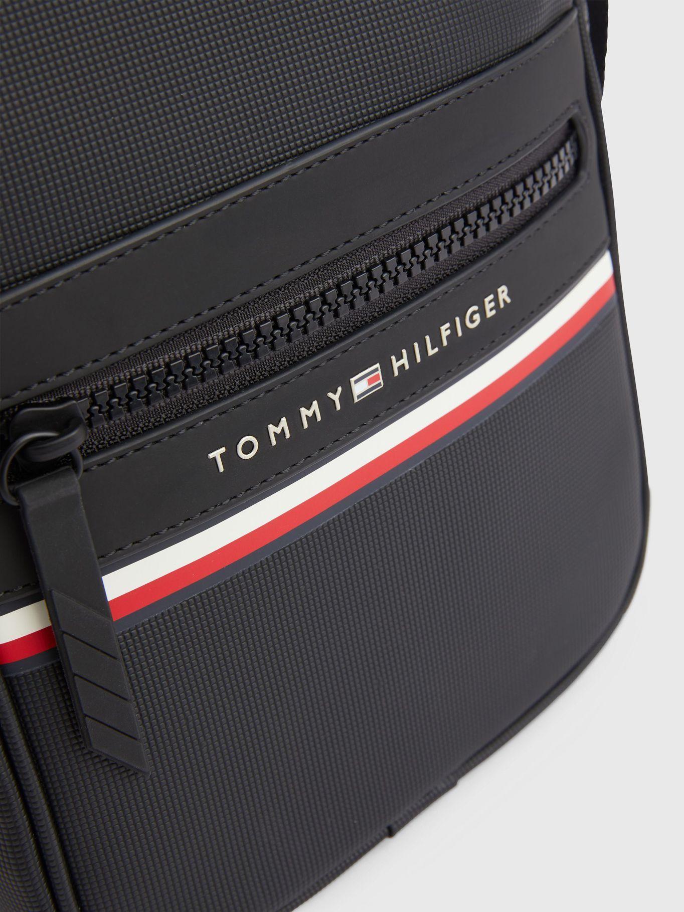 Reporter Small Metalic Logo Negro Tommy Hilfiger-3
