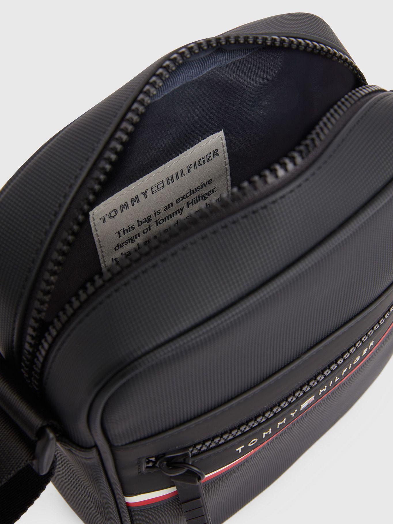 Reporter Small Metalic Logo Negro Tommy Hilfiger-4