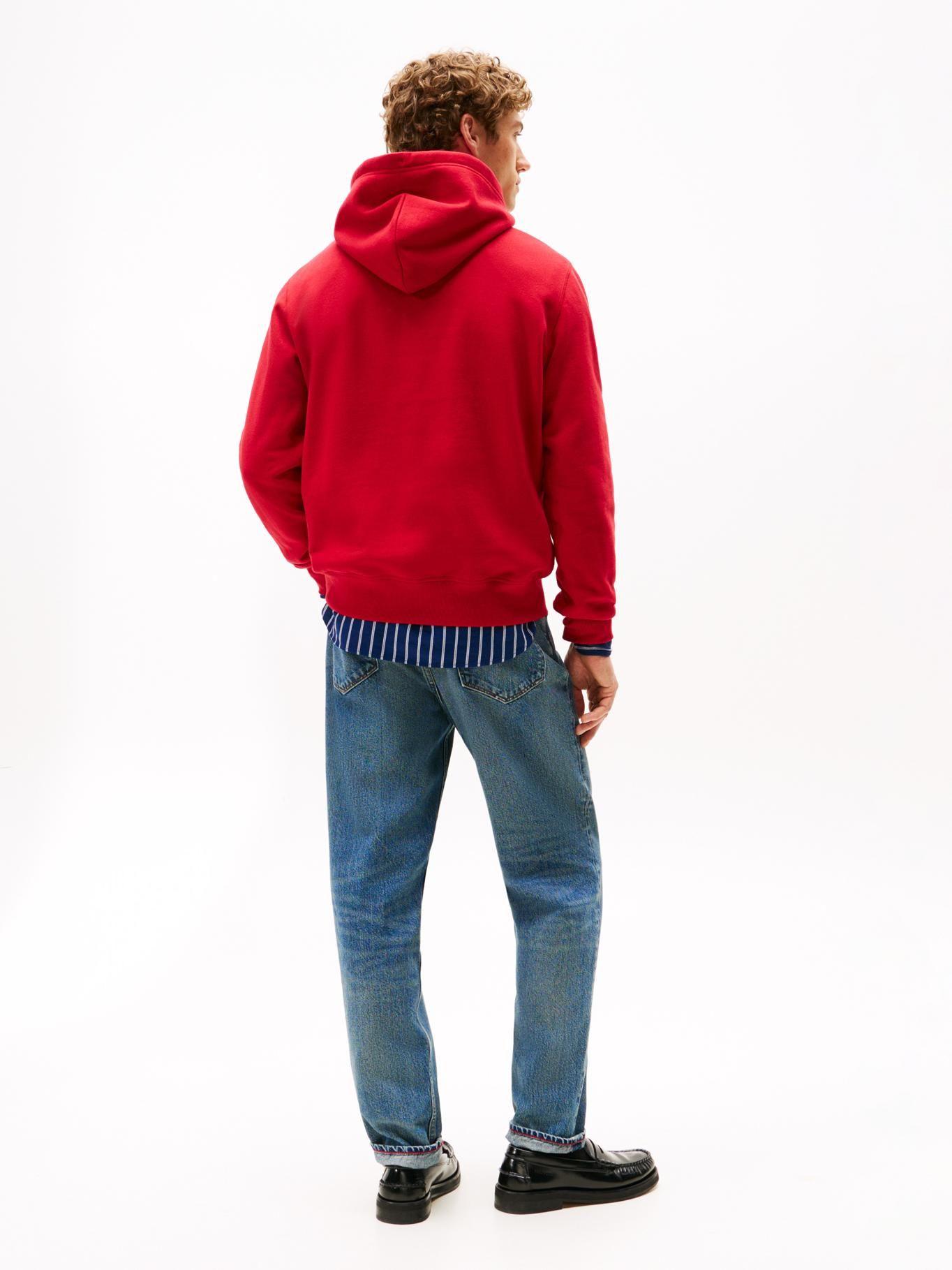 Polerón Essential Con Logo Bordado Rojo Tommy Hilfiger-2