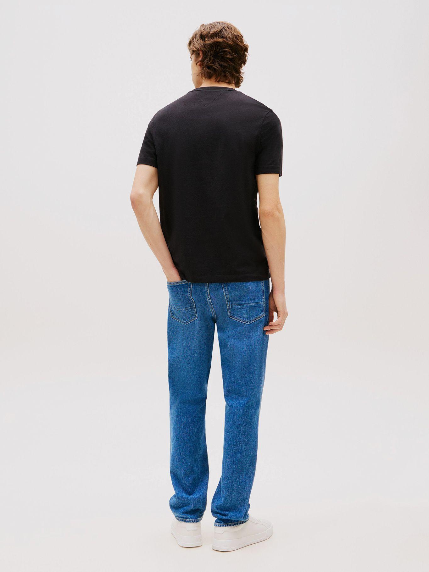 Polera Essential Solid Pocket Negro Tommy Hilfiger-2