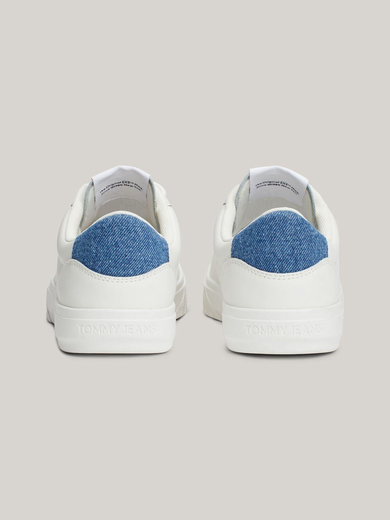 Zapatillas De Cuero Con Cupsole Blanco Tommy Hilfiger-2