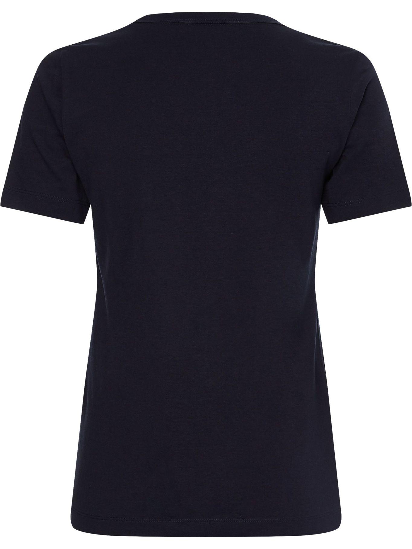 Polera Logo Gráfico Azul Tommy Hilfiger MY2-1