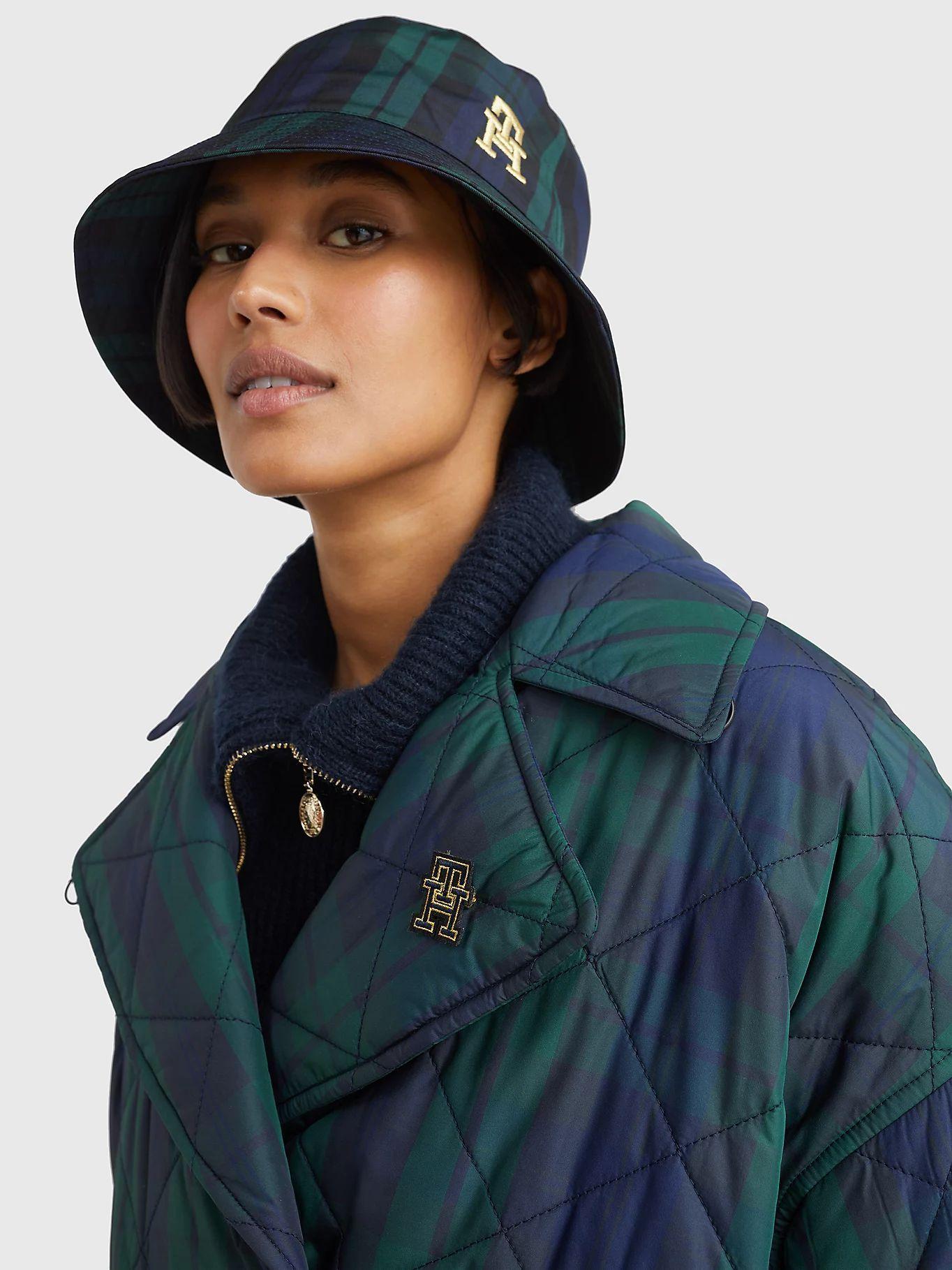 Chaqueta Acolchada Tartán Print Verde Tommy Hilfiger-5