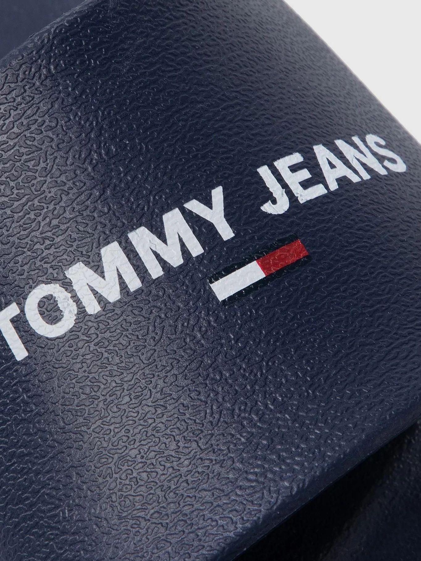 Sandalias Pool Slide Essential Logo Azul Tommy Hilfiger-6