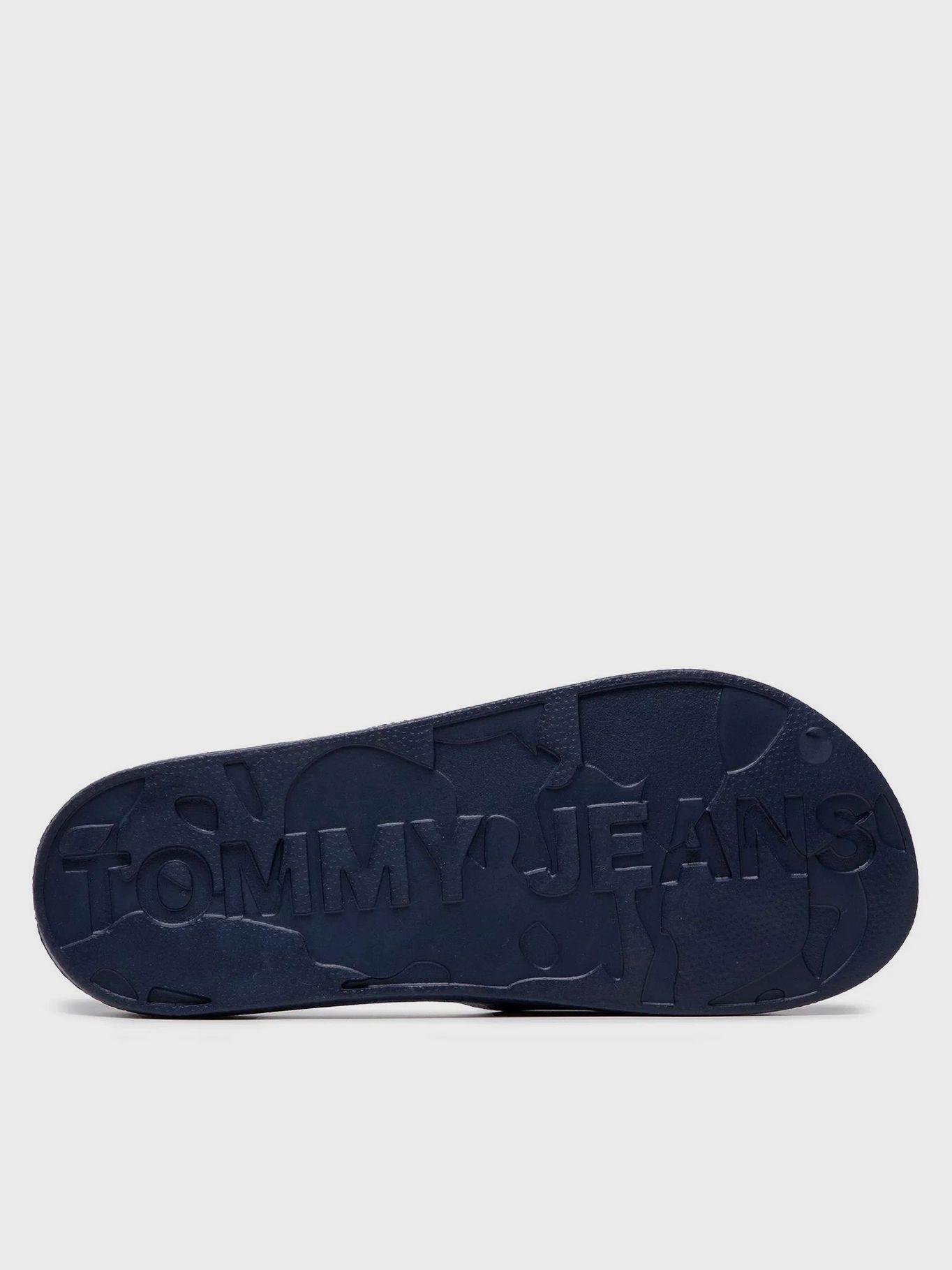 Sandalias Pool Slide Essential Logo Azul Tommy Hilfiger-5