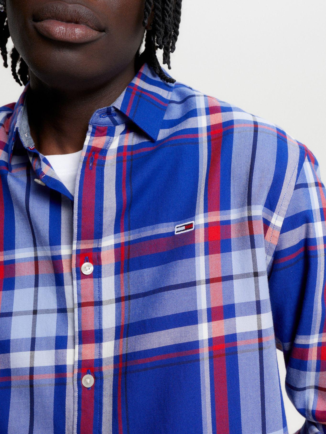 Camisa Essential De Cuadros Azul Tommy Jeans-3