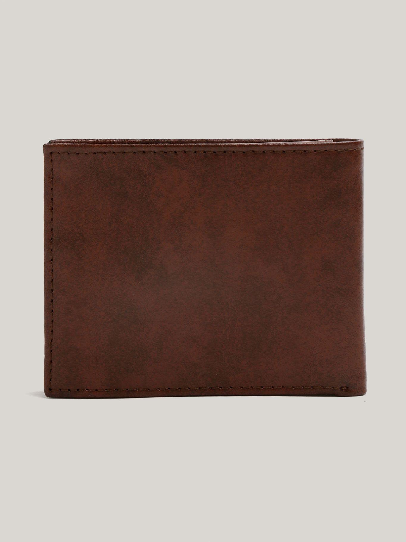 Billetera Malta Cde Cuero Con Logo Café Tommy Hilfiger-1