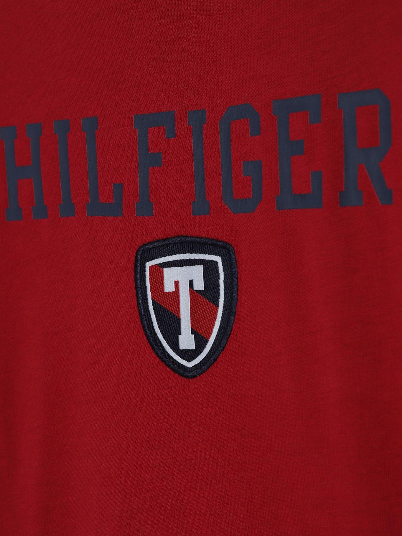 Polera De Niño Freshmen Con Logo Rojo Tommy Hilfiger-2