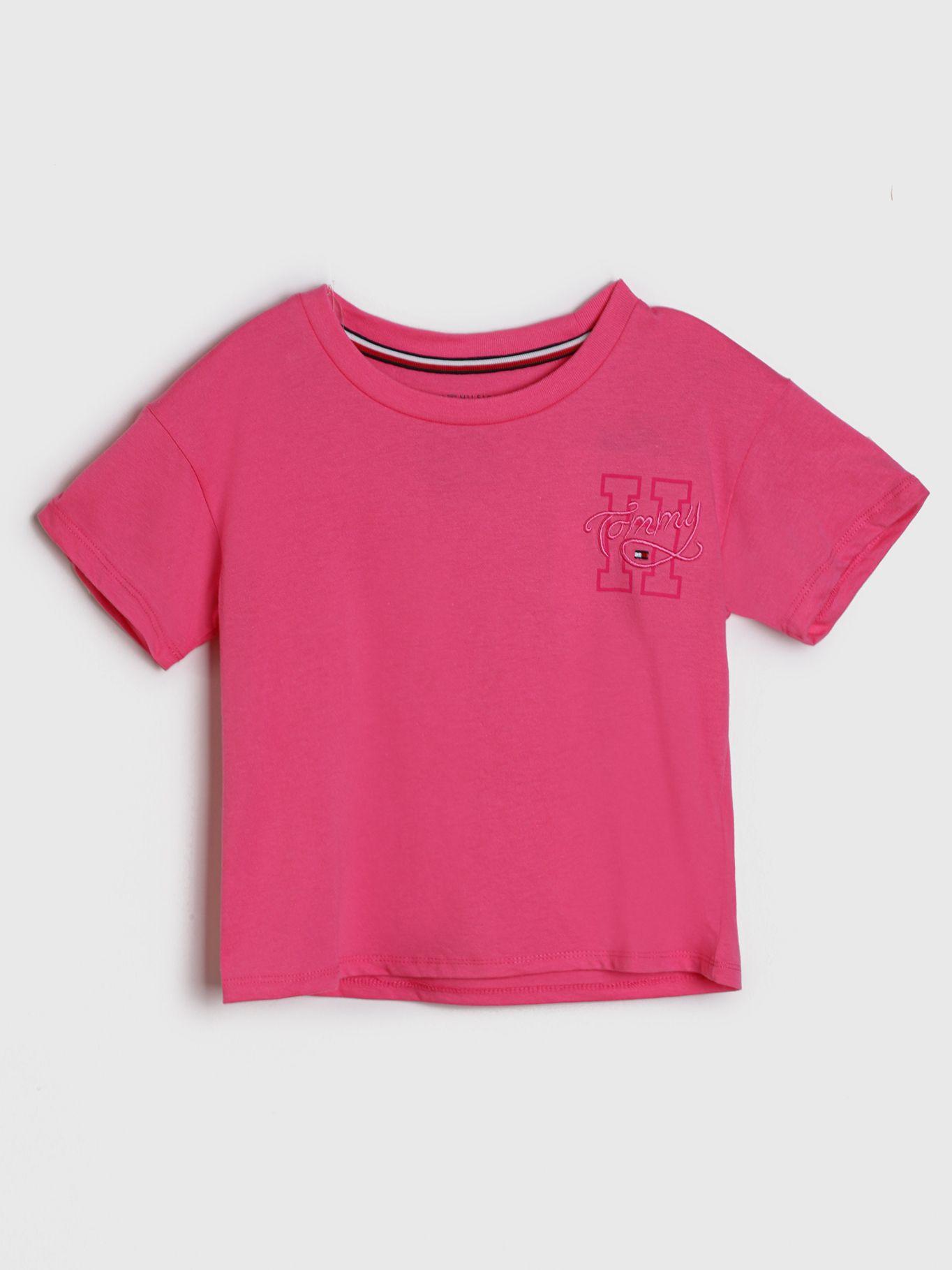 Polera Classic Logo Rosado Tommy Hilfiger-0