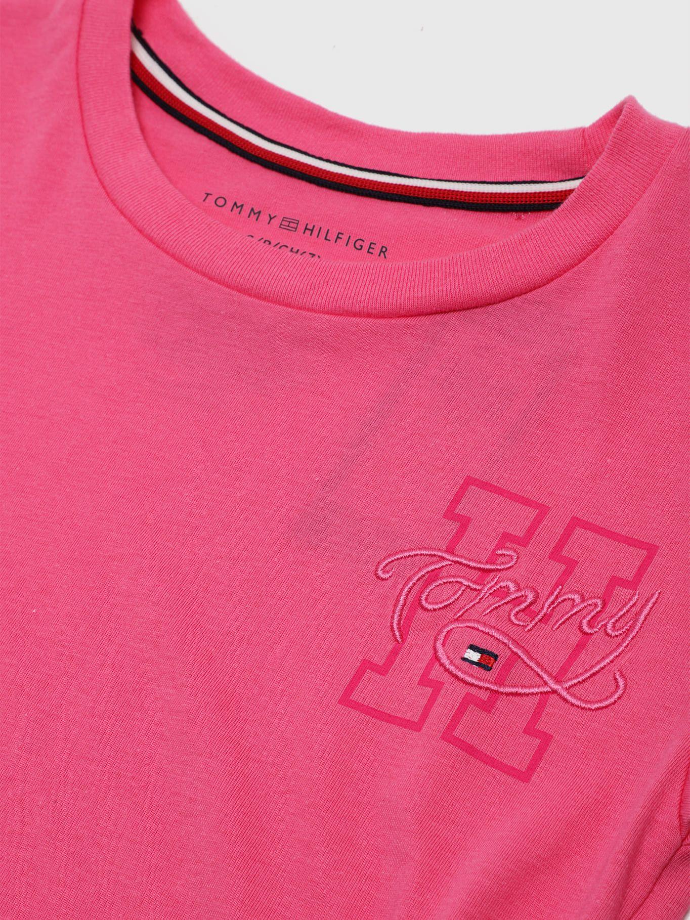 Polera Classic Logo Rosado Tommy Hilfiger-2