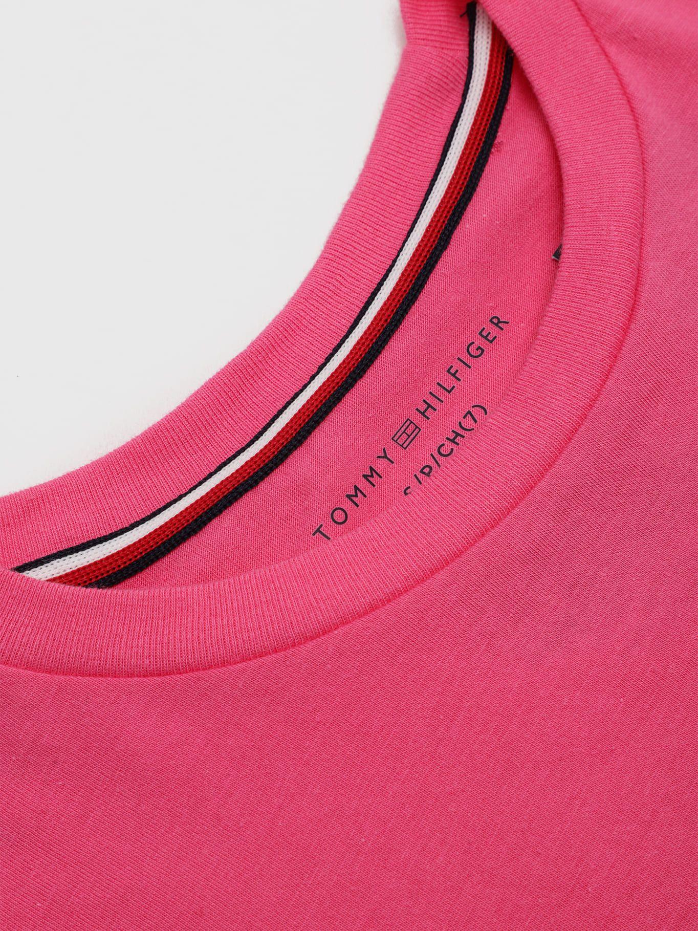 Polera Classic Logo Rosado Tommy Hilfiger-3