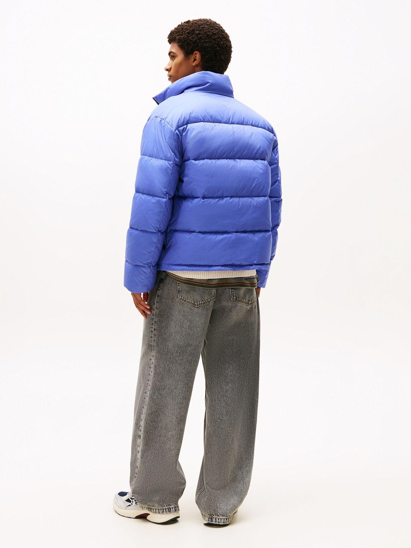 Parka Acolchada Y Efecto Arrugado Azul Tommy Jeans-2