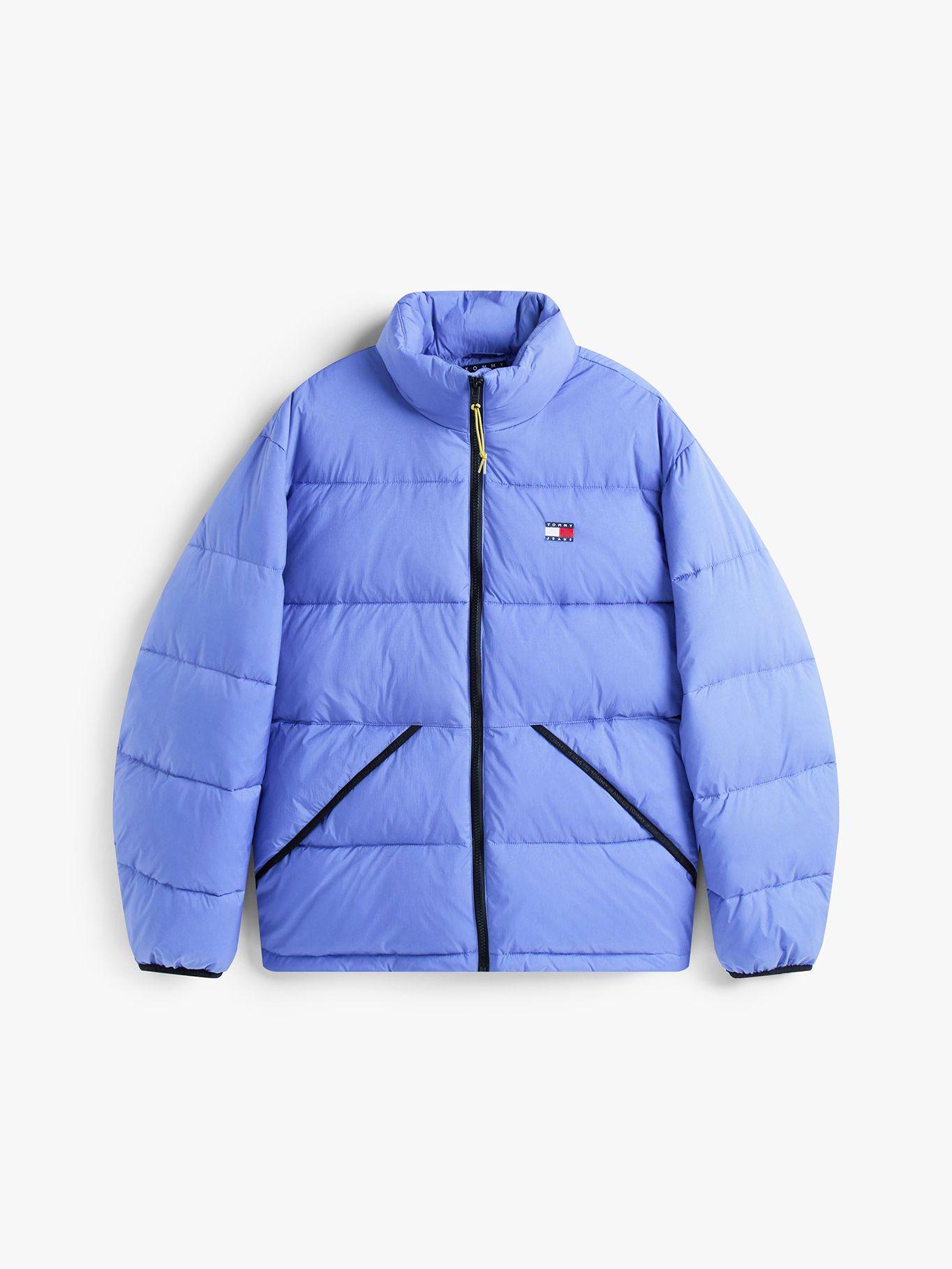 Parka Acolchada Y Efecto Arrugado Azul Tommy Jeans-4