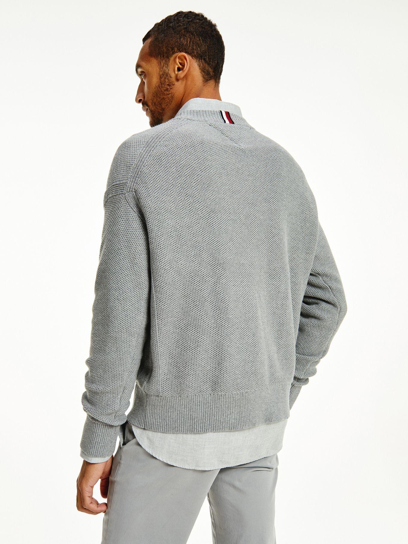 Sweater Icons Oversize Gris Tommy Hilfiger-1
