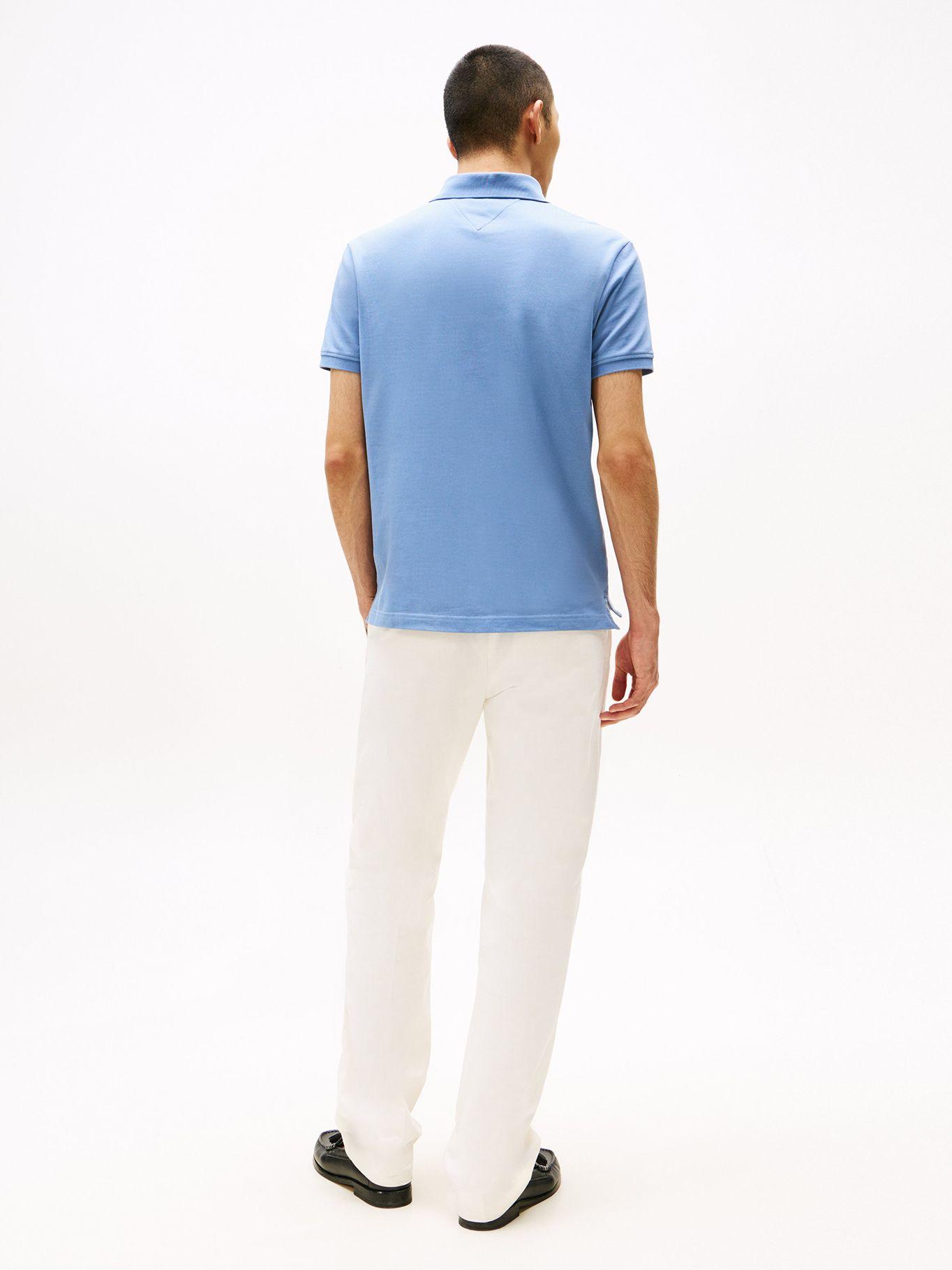 Polo Chest Insert Logo Celeste C2B Tommy Hilfiger-2