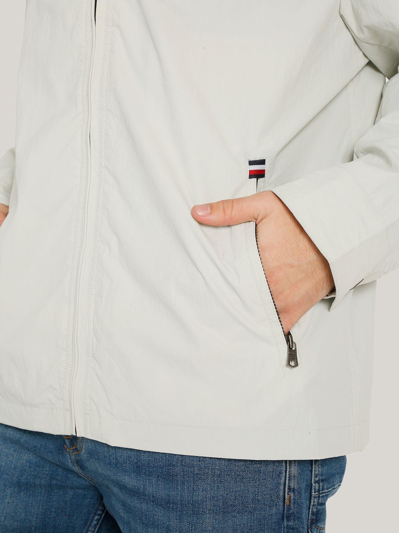 Chaqueta Náutica Taslan Con Logo Blanco Tommy Hilfiger-5