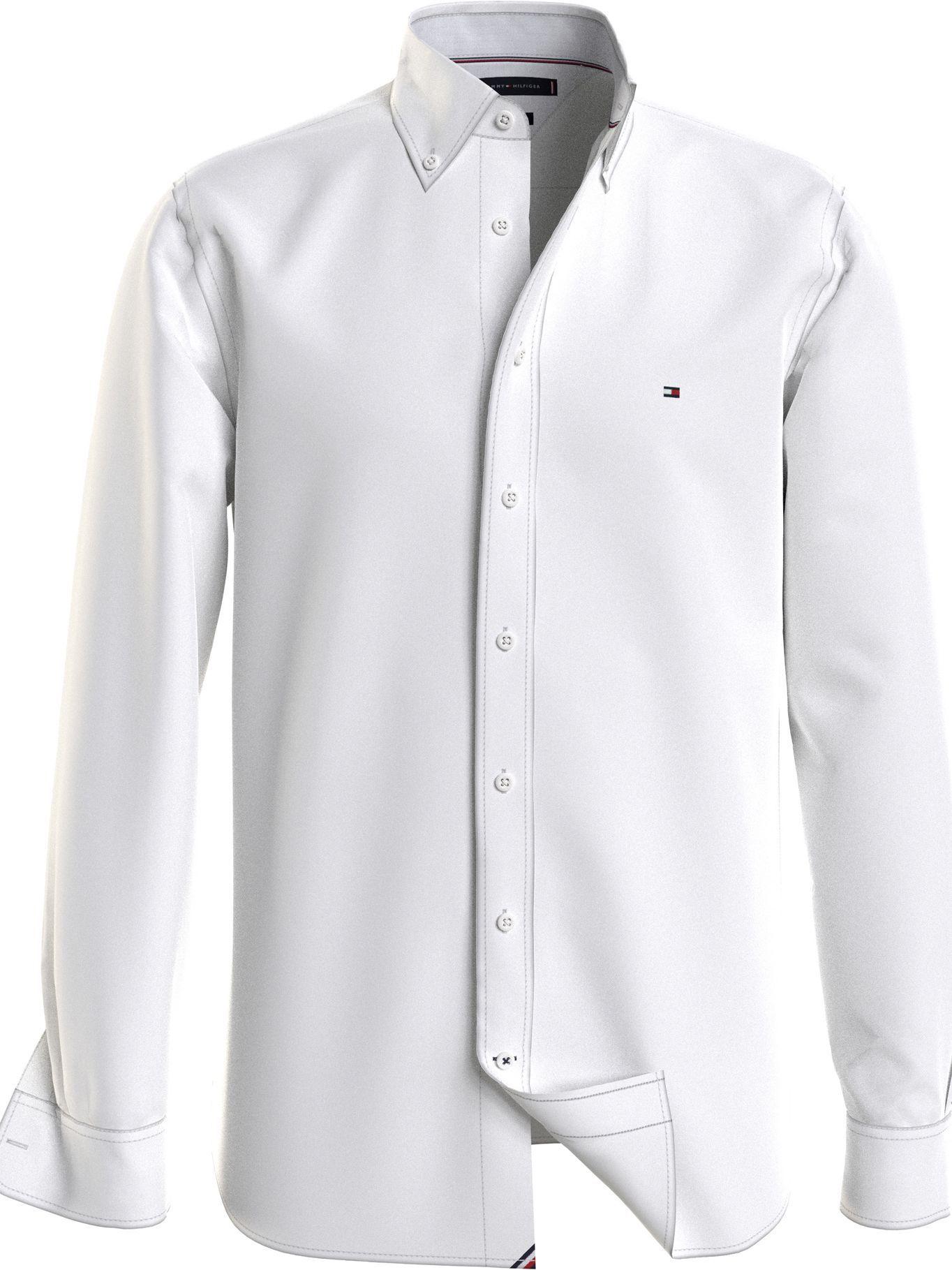 Camisa Flex Oxford Regular  Blanco Tommy Hilfiger M23-0