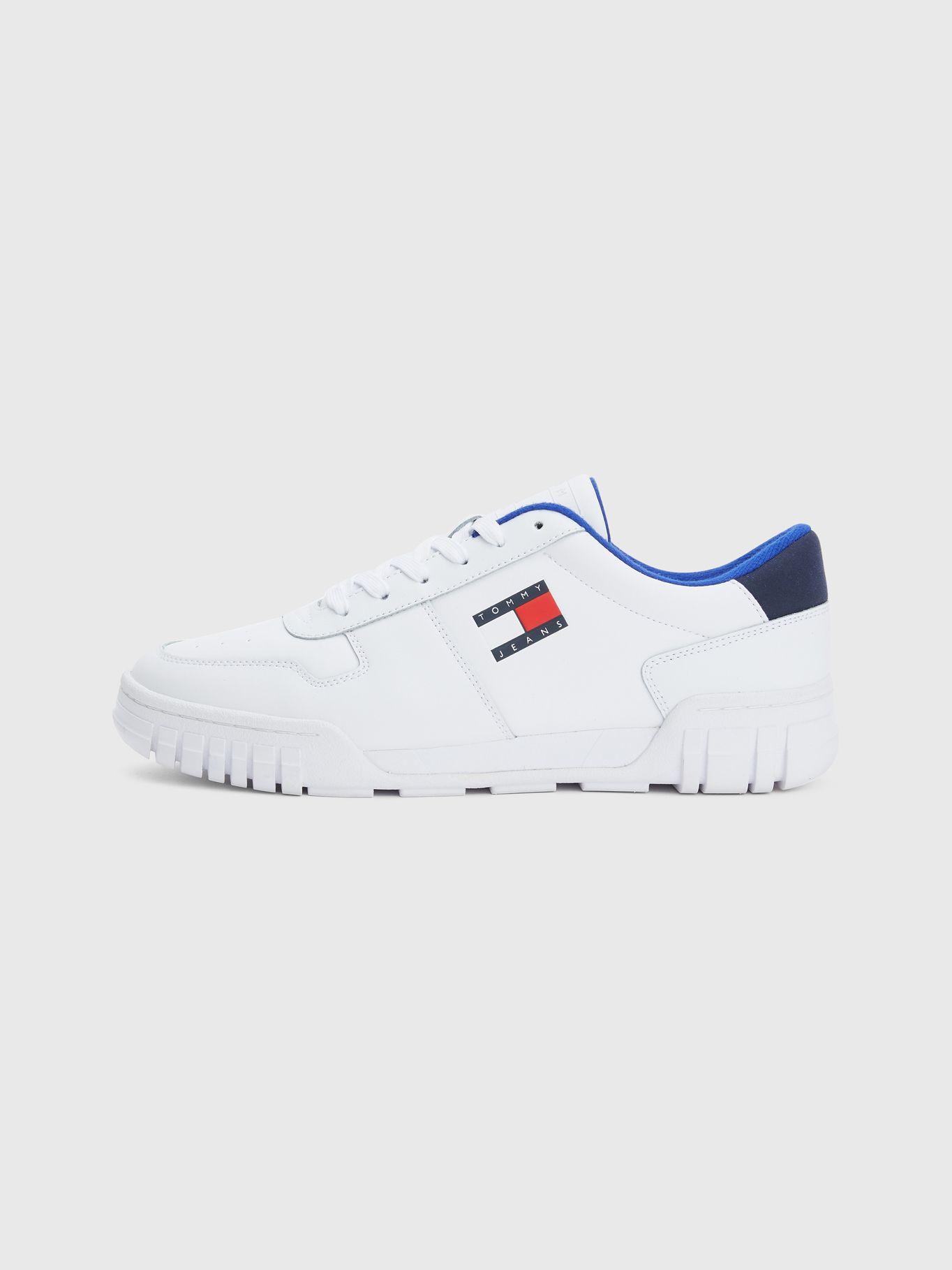 Zapatillas Retro De Cuero
 Blanco Tommy Hilfiger-3
