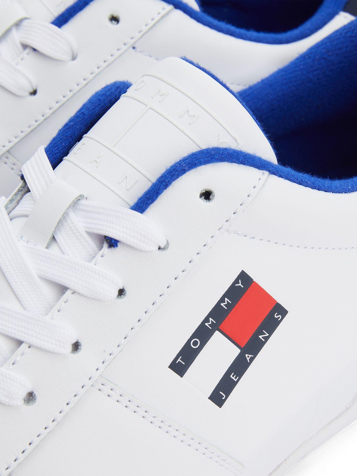 Zapatillas Retro De Cuero
 Blanco Tommy Hilfiger-4