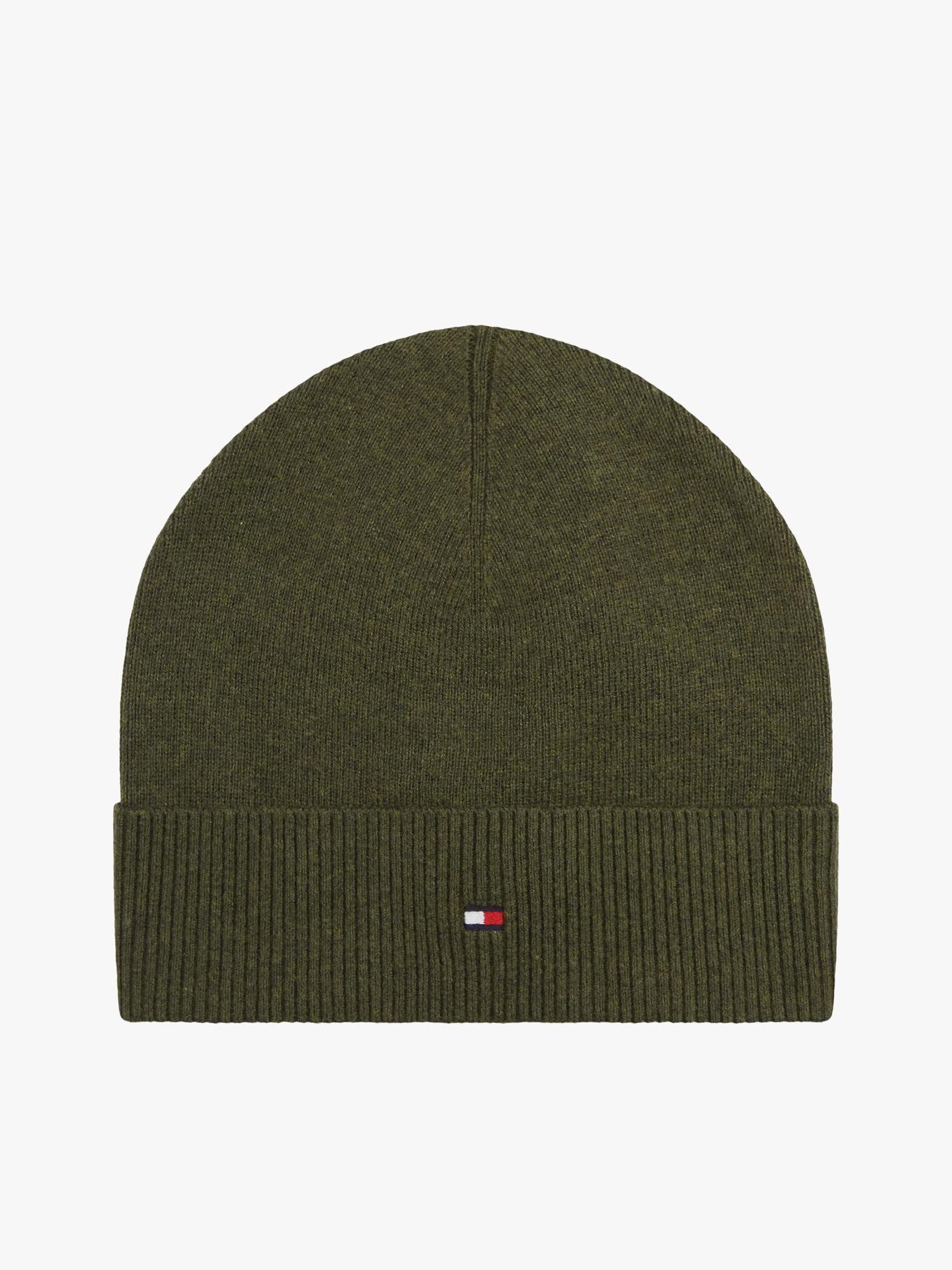 Gorro Solid Con Logo Tommy Hilfiger Verde-0