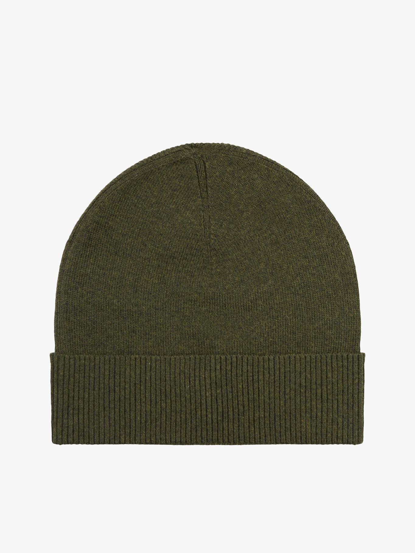 Gorro Solid Con Logo Tommy Hilfiger Verde-2