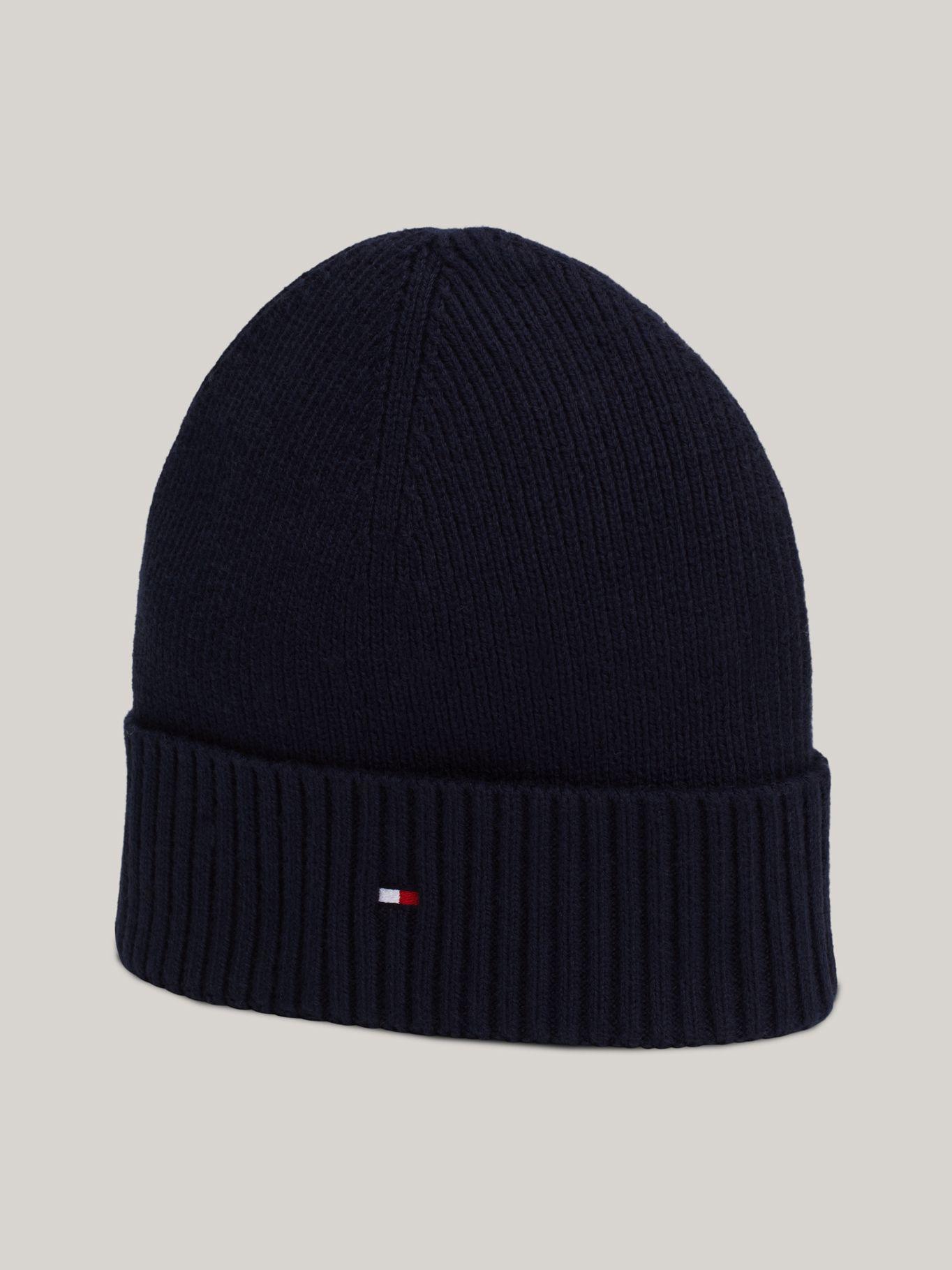 Gorro Solid Con Logo Azul Tommy Hilfiger-3
