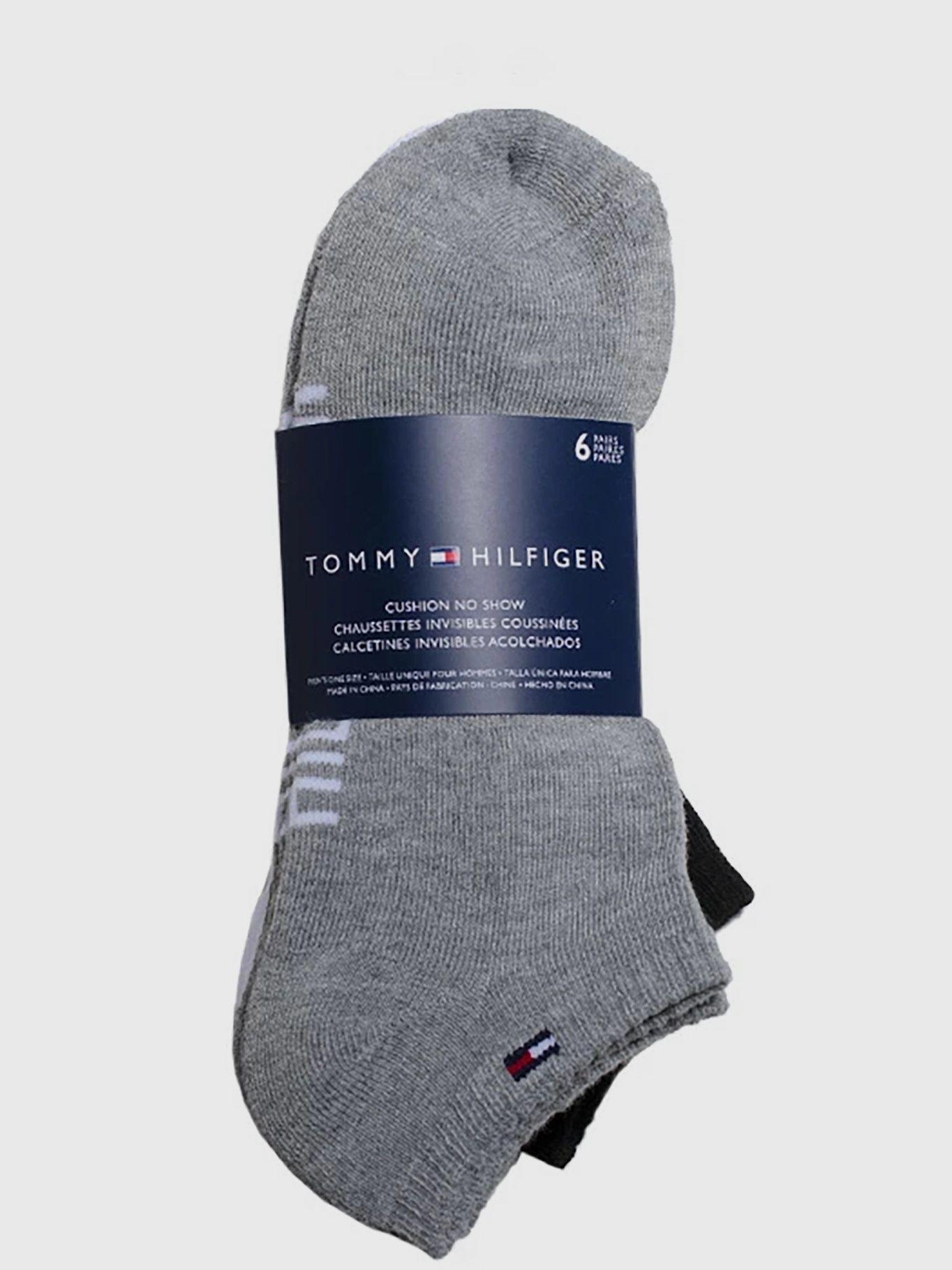 Pack 6  Calcetines Invisibles Multicolor Tommy Hilfiger-1