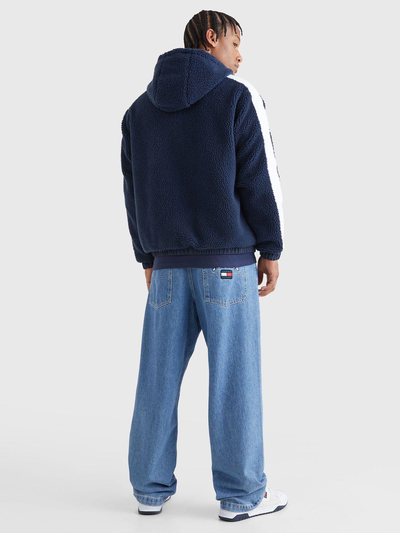 Chaqueta Reversible Sherpa Azul Tommy Jeans-2