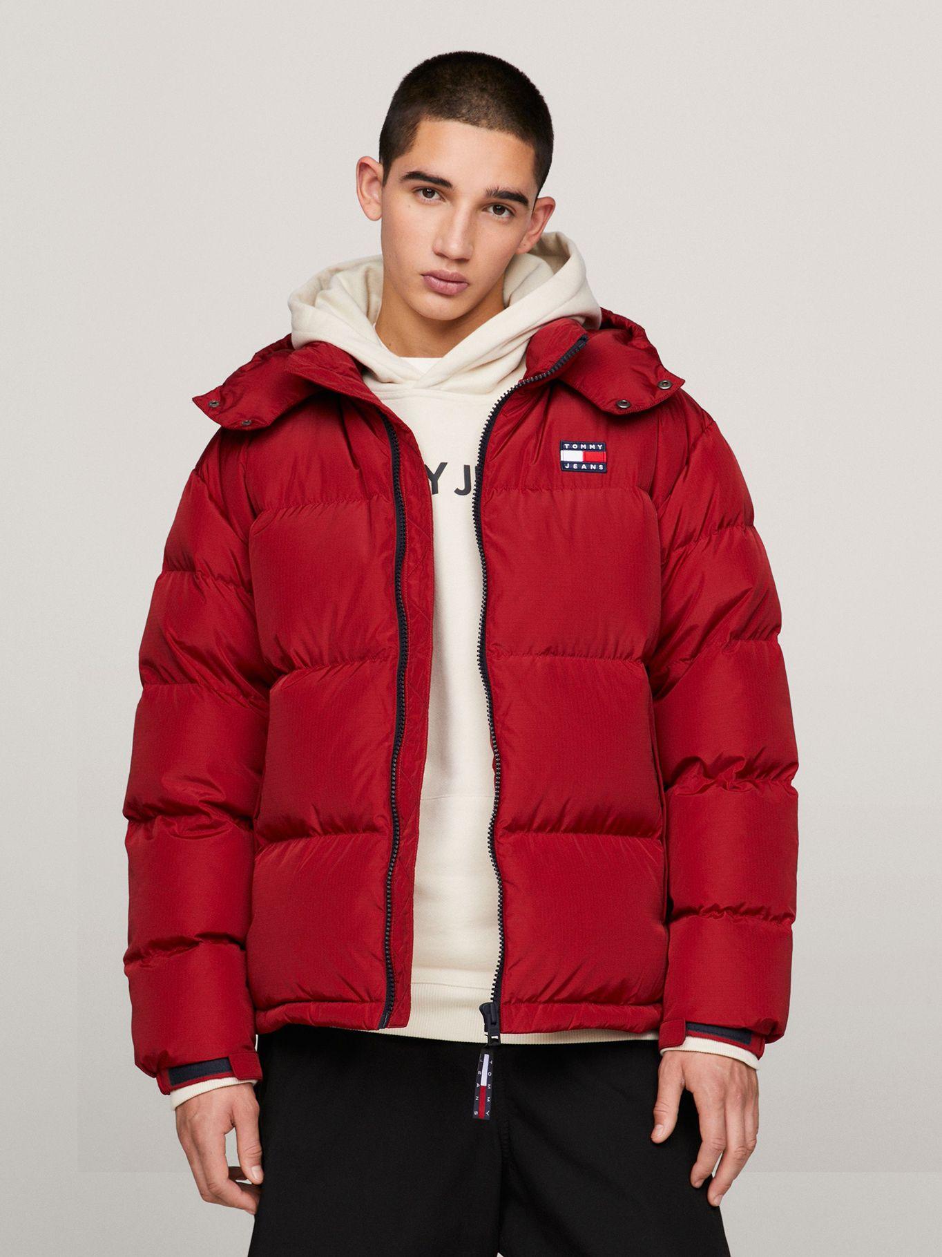 PARKA ALASKA ACOLCHADA ROJO TOMMY JEANS-0