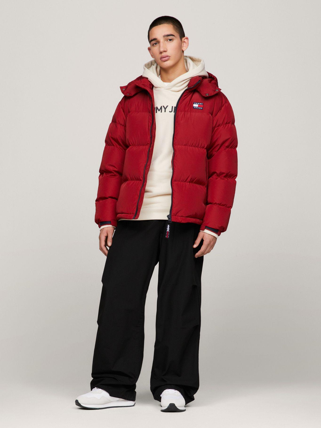 PARKA ALASKA ACOLCHADA ROJO TOMMY JEANS-1