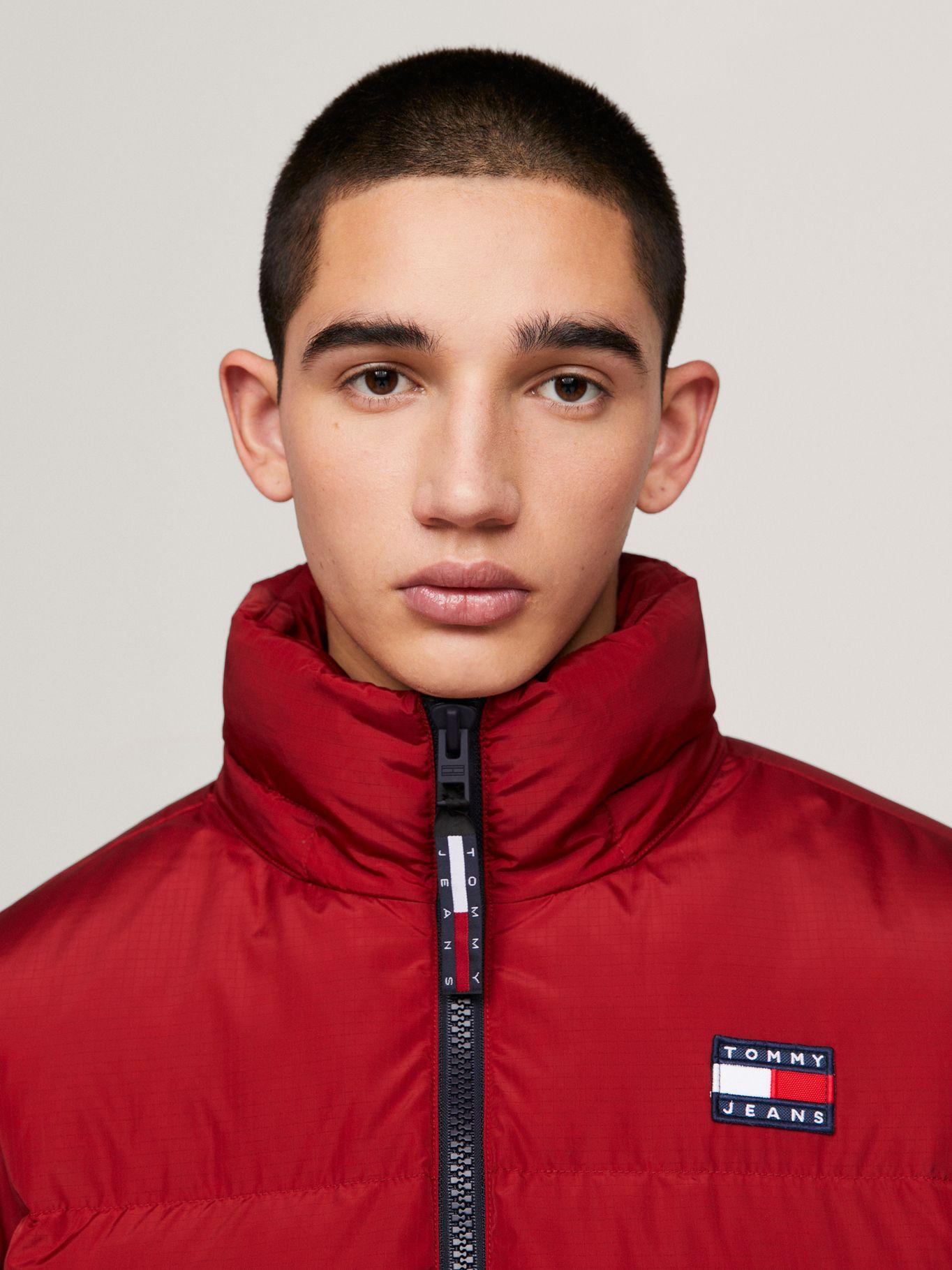 PARKA ALASKA ACOLCHADA ROJO TOMMY JEANS-3