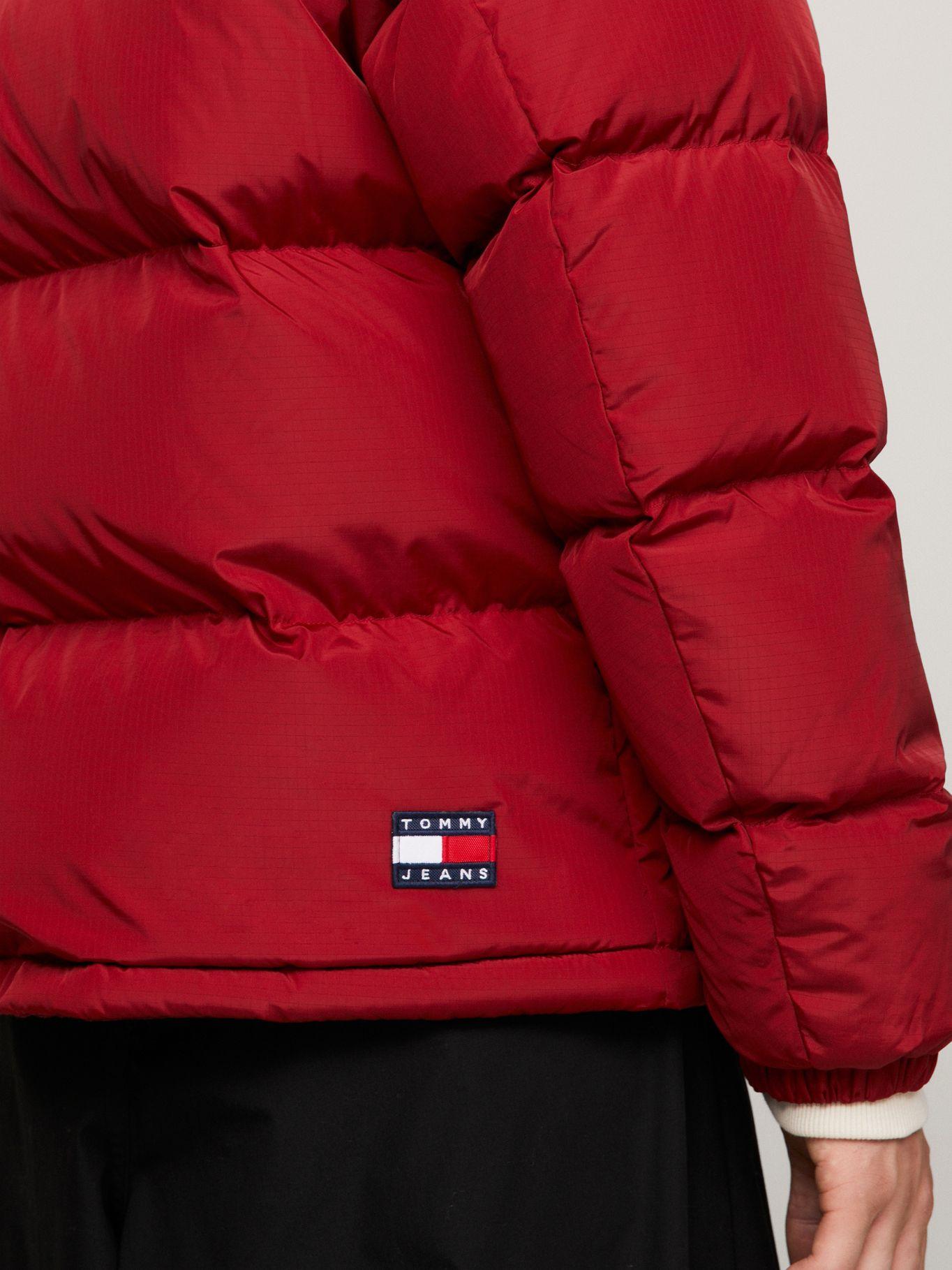 PARKA ALASKA ACOLCHADA ROJO TOMMY JEANS-4