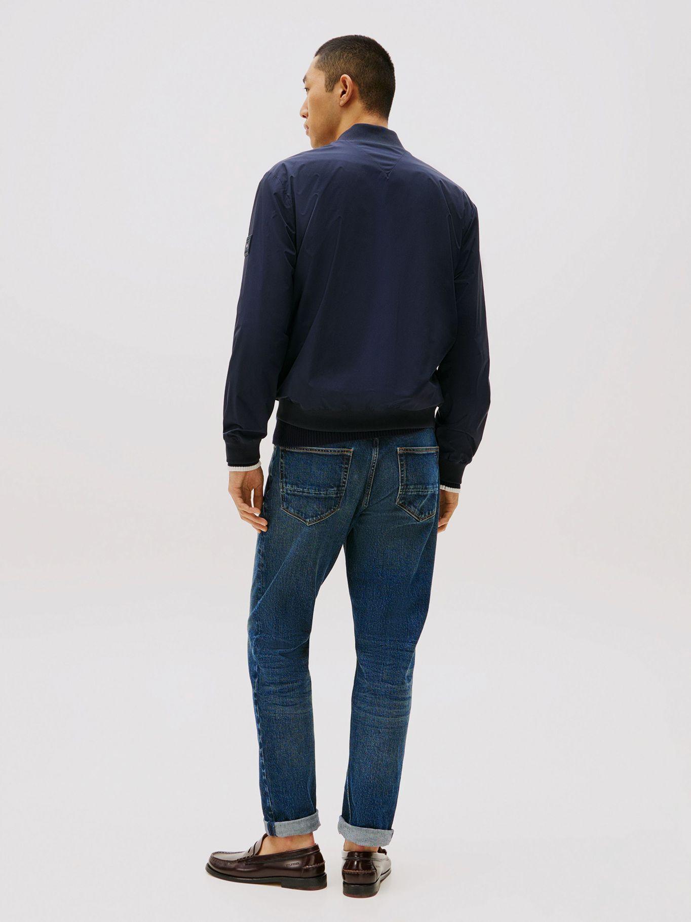 Chaqueta Bomber Repelente Al Agua Azul Tommy Hilfiger-2