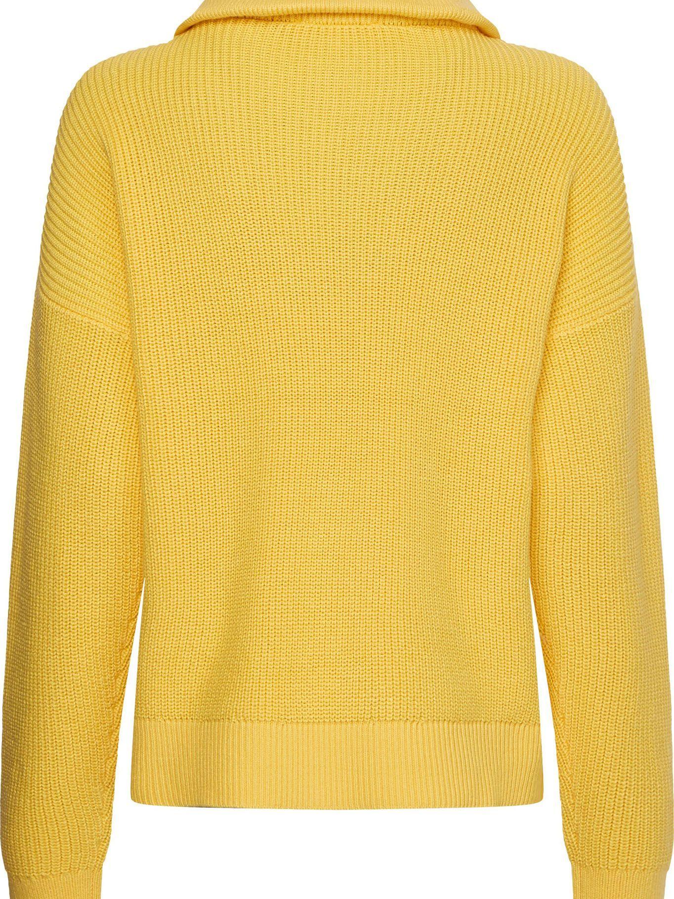 Sweater Relaxed Half Zip Amarillo Tommy Hilfiger-1