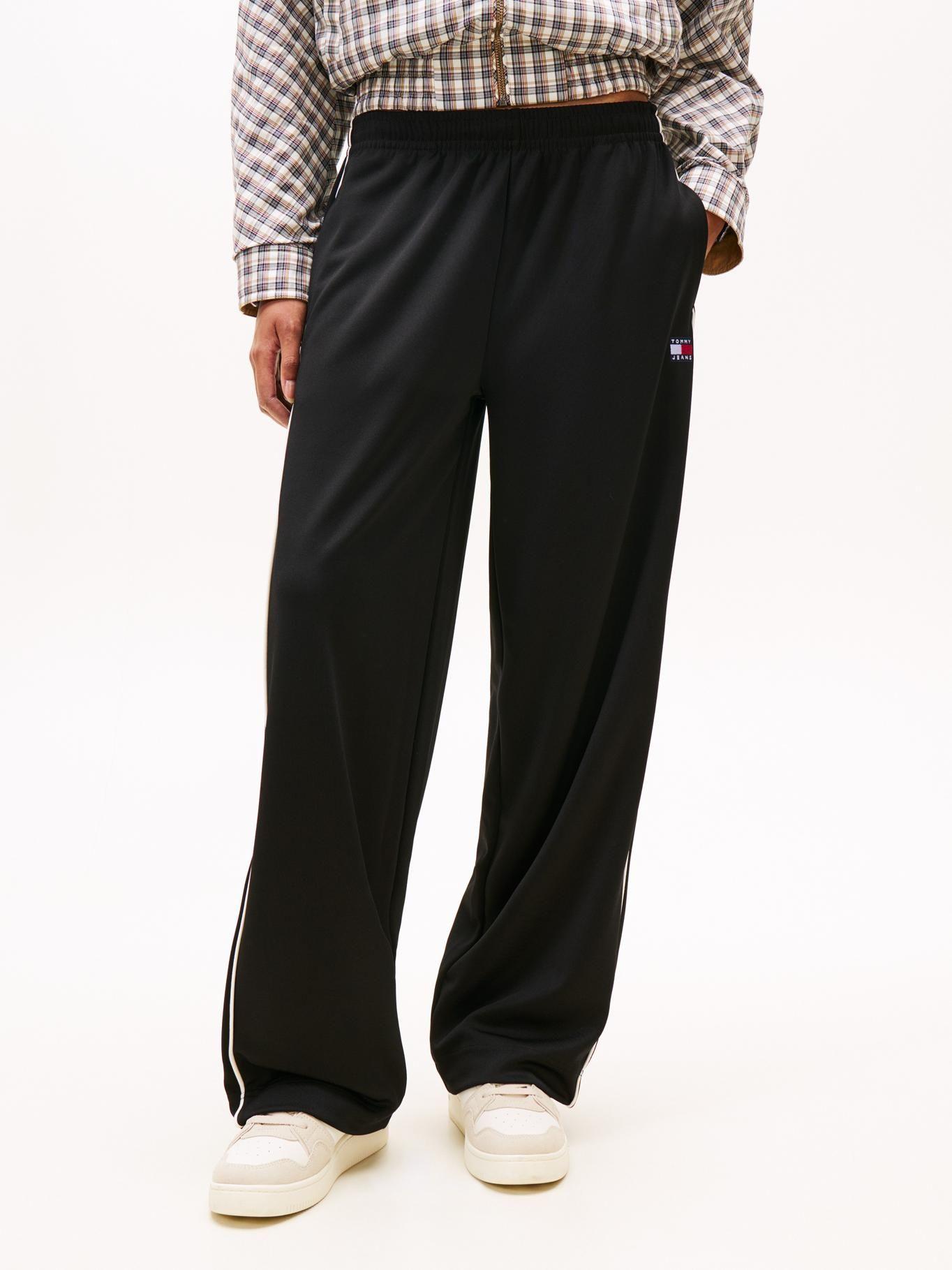 Joggers de punto con parche Tommy Tommy Jeans Negro-1