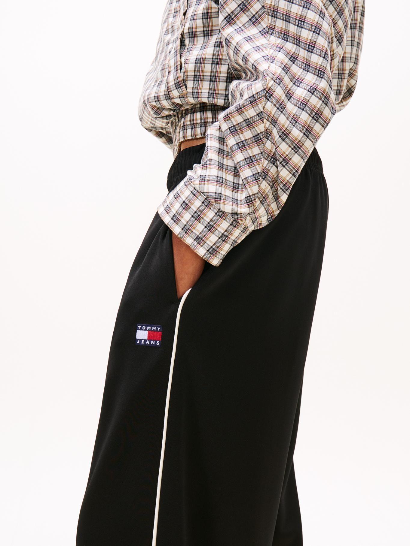 Joggers de punto con parche Tommy Tommy Jeans Negro-2