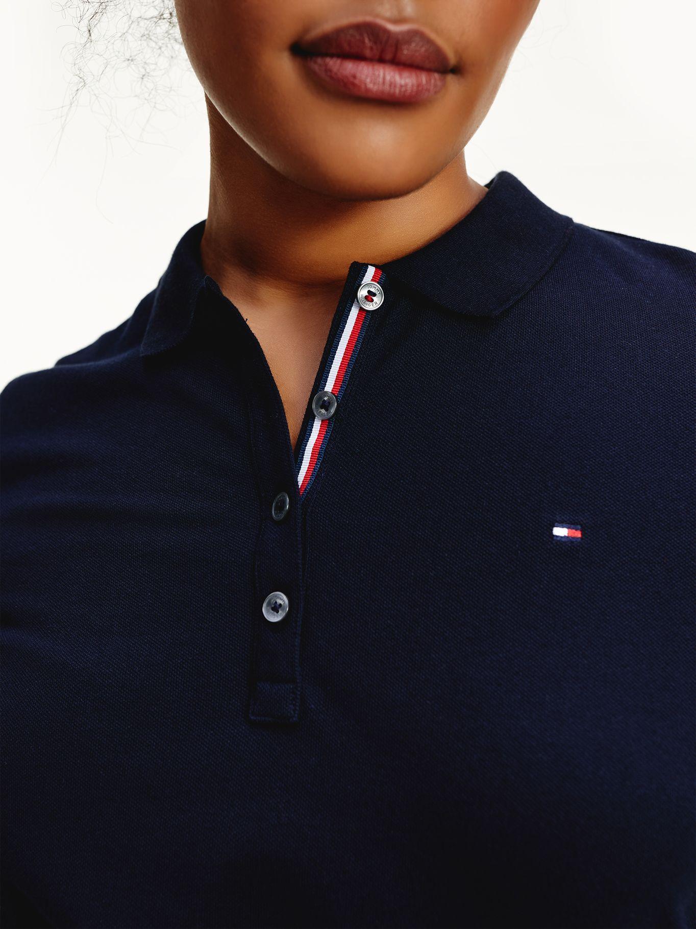 Polo Curve Regular Fit Azul Tommy Hilfiger F2-3
