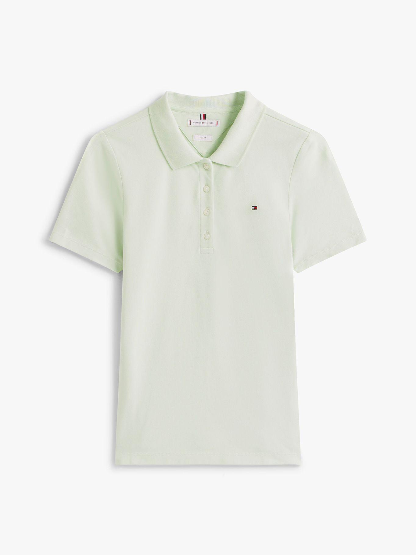 Polo 1985 Collection Slim LV6 Verde Tommy Hilfiger-4