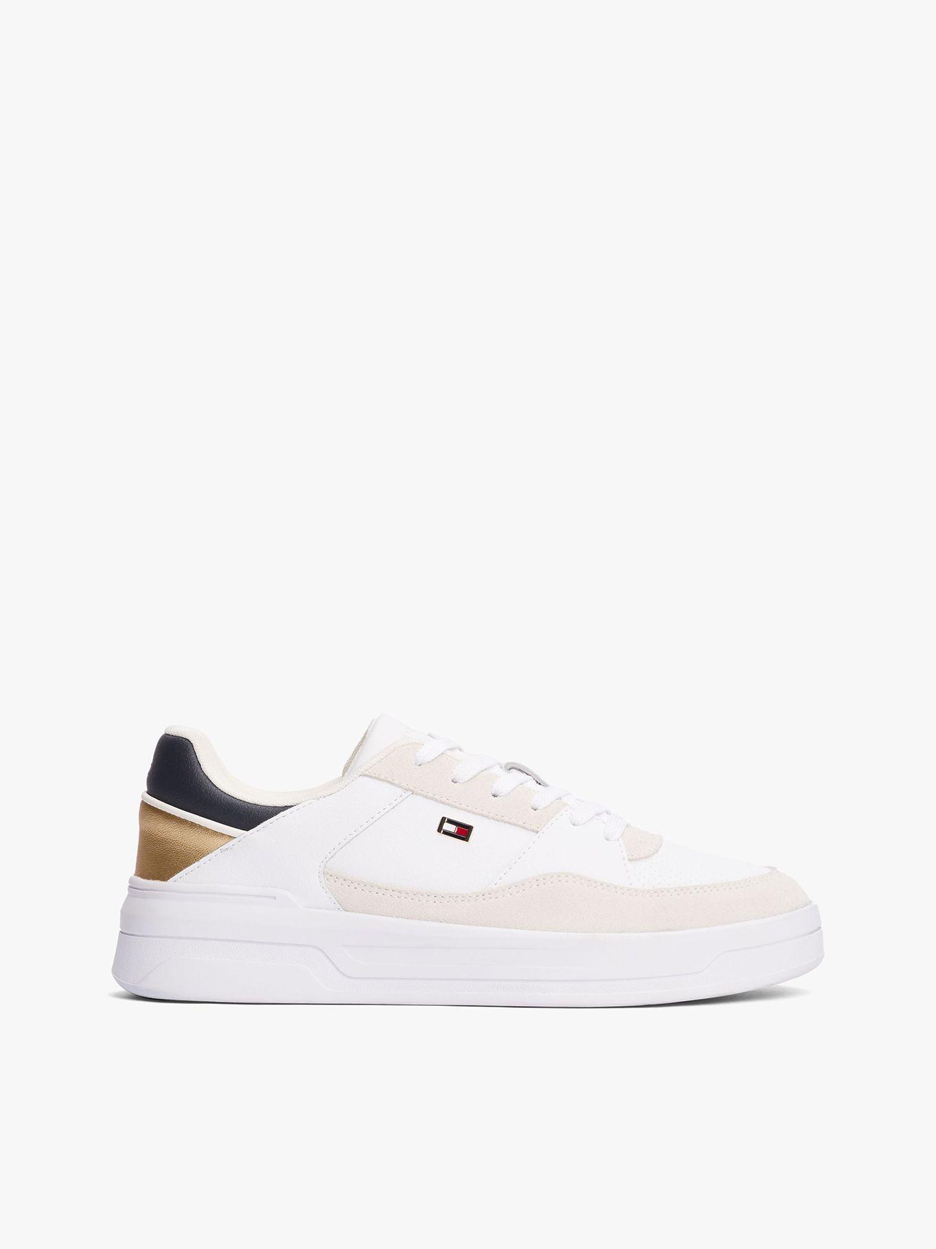 Zapatillas Essential Basket Metallic Blanco Tommy Hilfiger-4