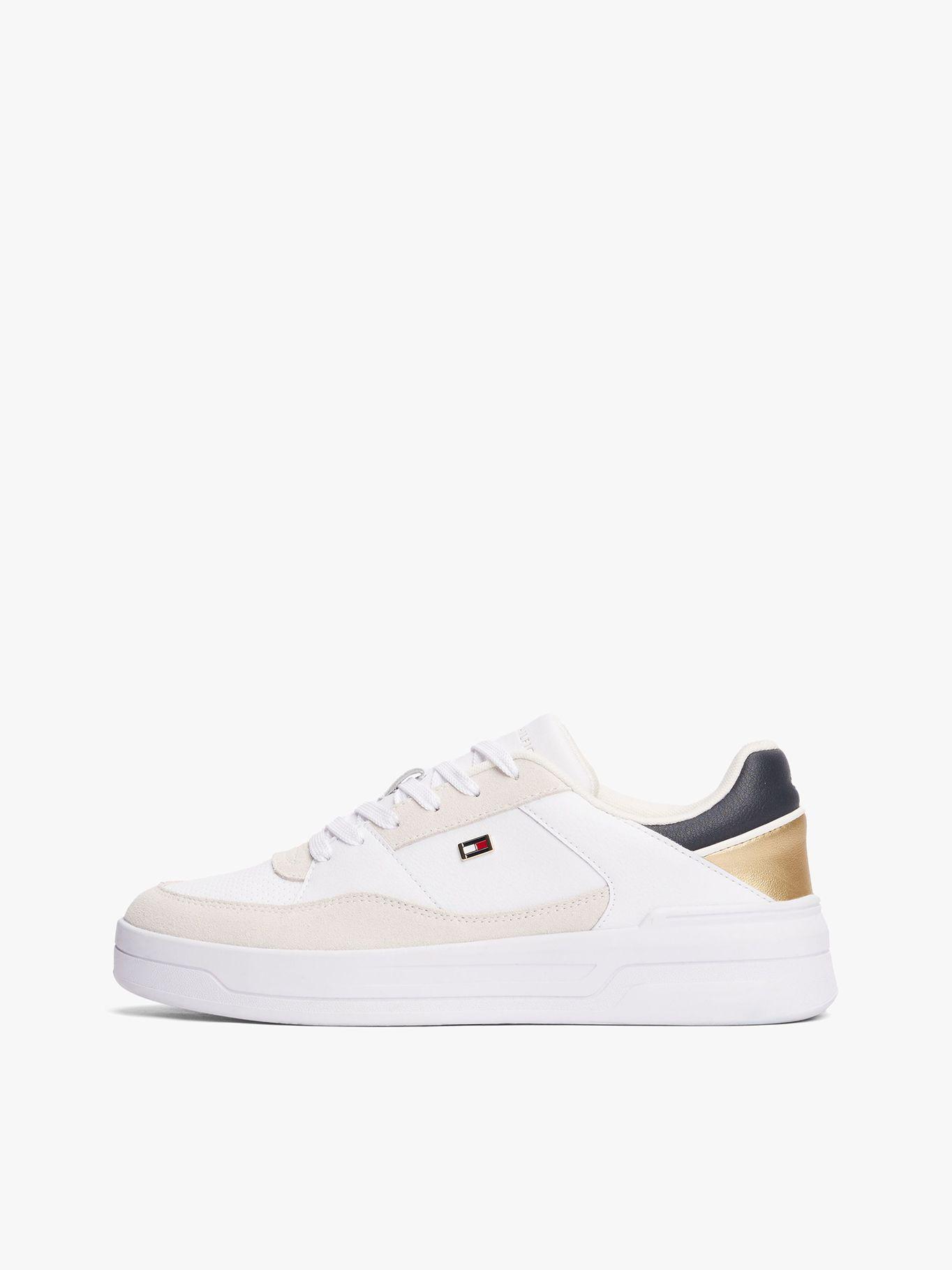 Zapatillas Essential Basket Metallic Blanco Tommy Hilfiger-5