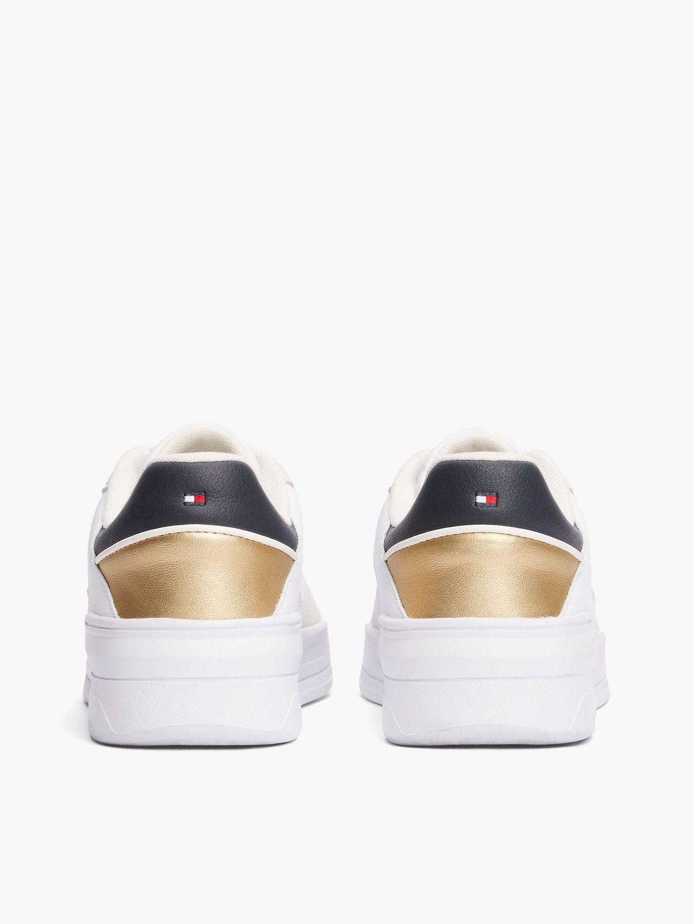 Zapatillas Essential Basket Metallic Blanco Tommy Hilfiger-7