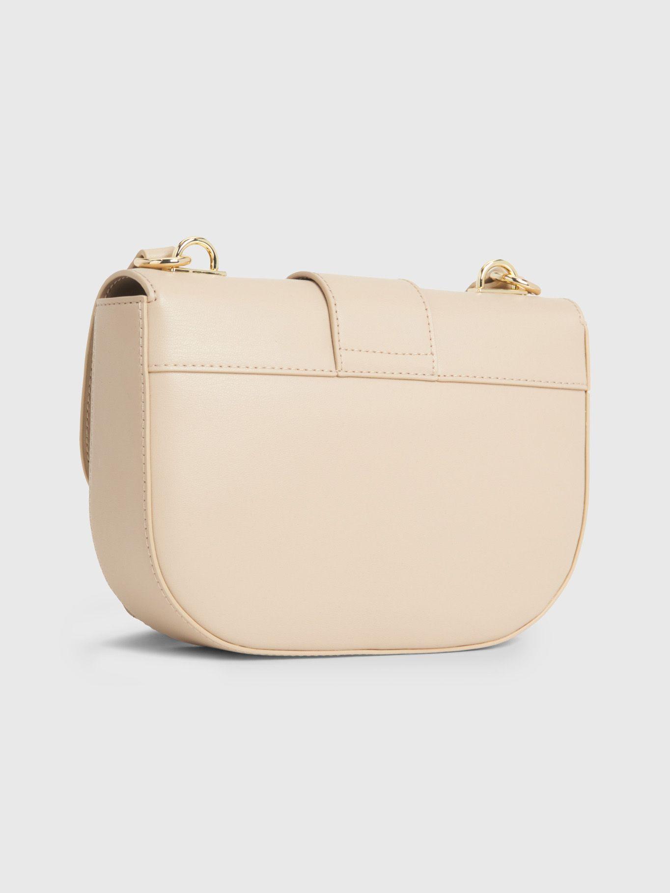 Bandolera Crossover Con Cadena Beige Tommy Hilfiger-2
