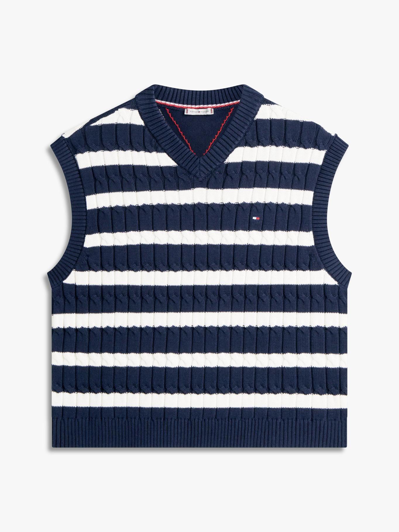 Sweater De Punto Trenzado-4