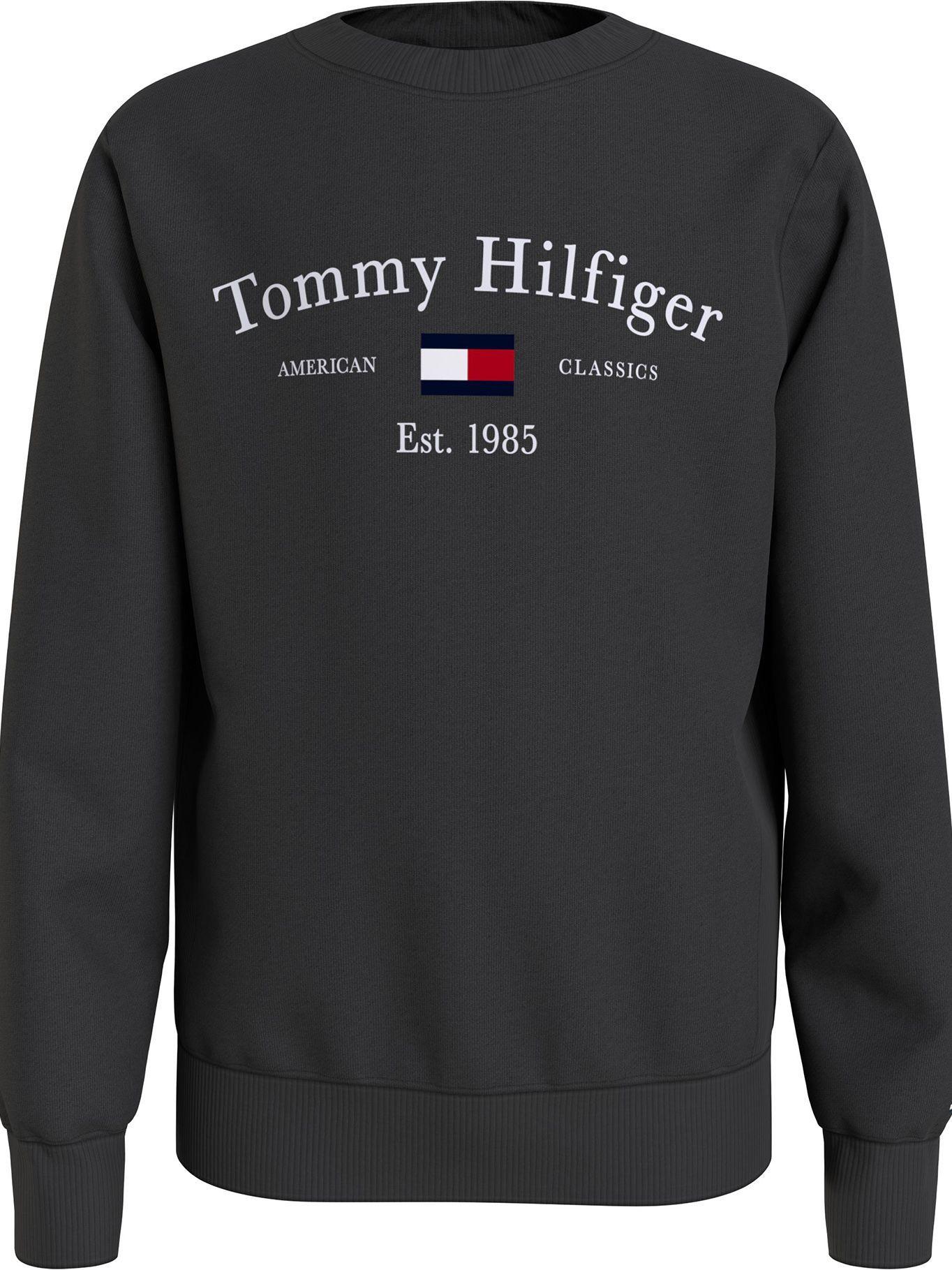 Polerón Artwork Logo Negro Tommy Hilfiger-0