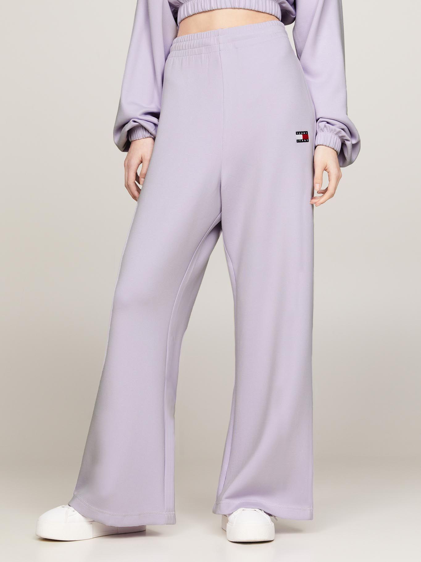 Jogger Relaxed Wide Fit Con Logo Lila Tommy Jeans-0