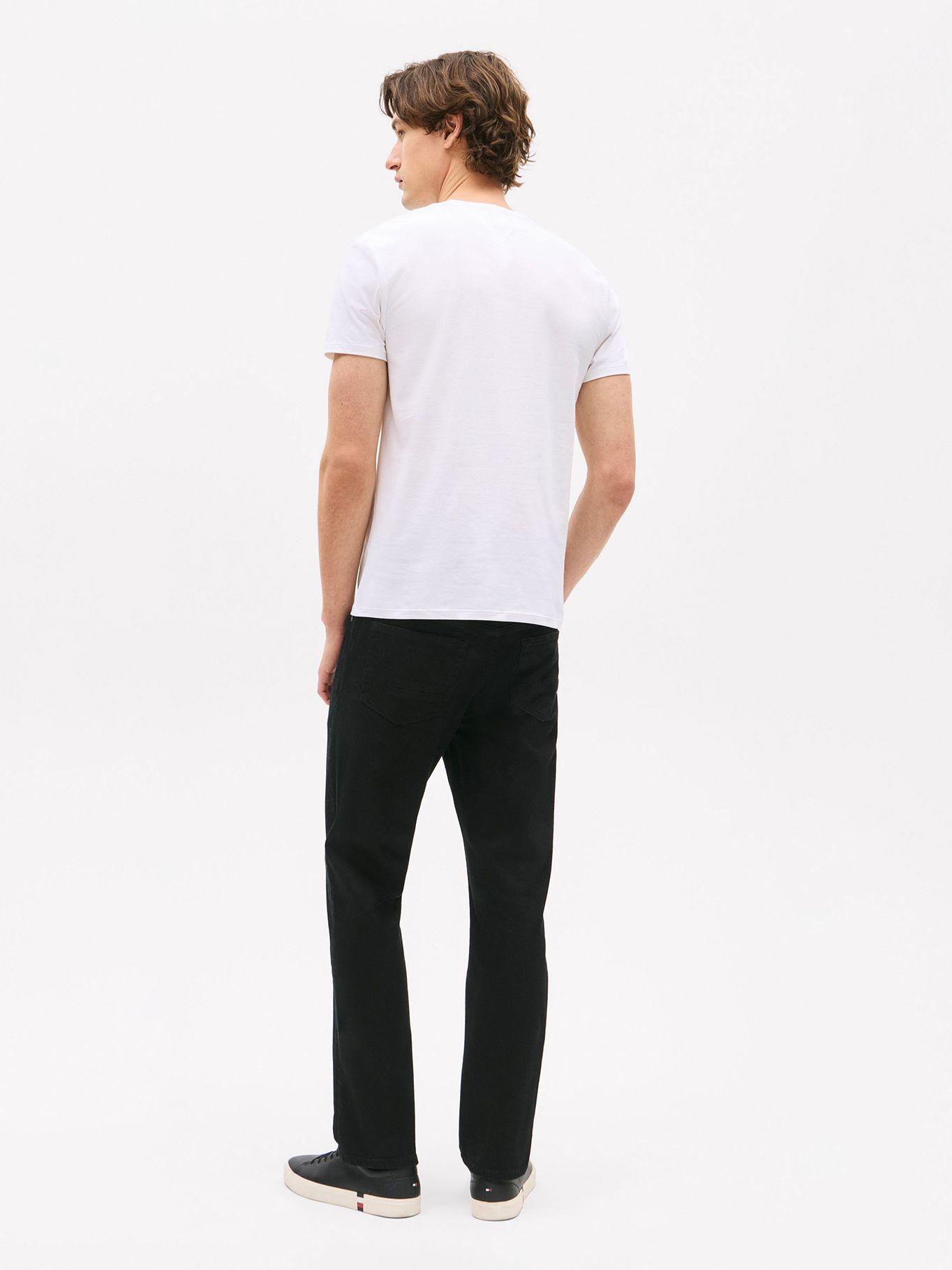 Polera Essential Cotton V-Neck Slim Fit Blanco Tommy Hilfiger-2