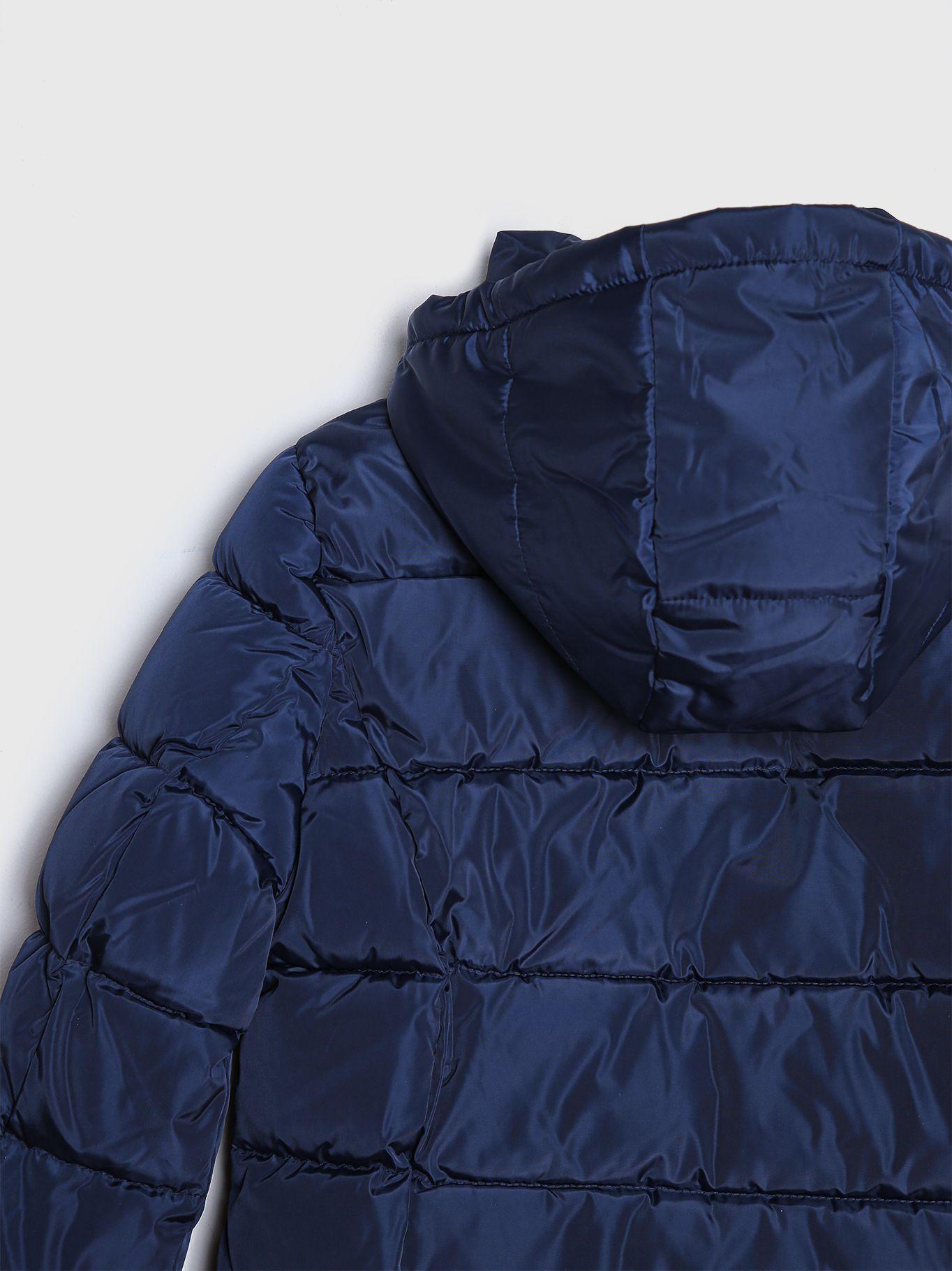 Parka Acolchada Essential Con Logo Azul Tommy Hilfiger-3