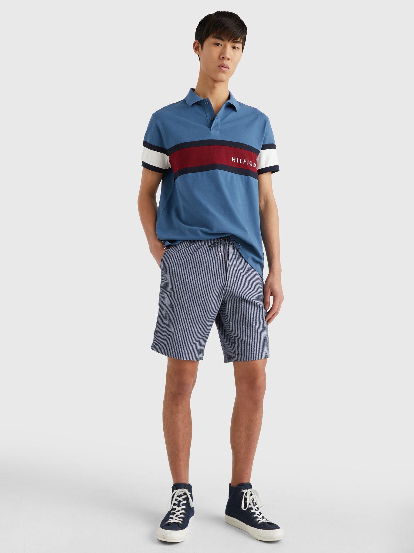 Polo Diseño Color Regular Fit Celeste Tommy Hilfiger-1