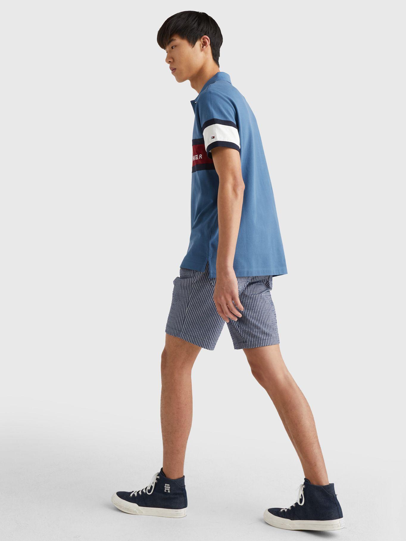 Polo Diseño Color Regular Fit Celeste Tommy Hilfiger-2
