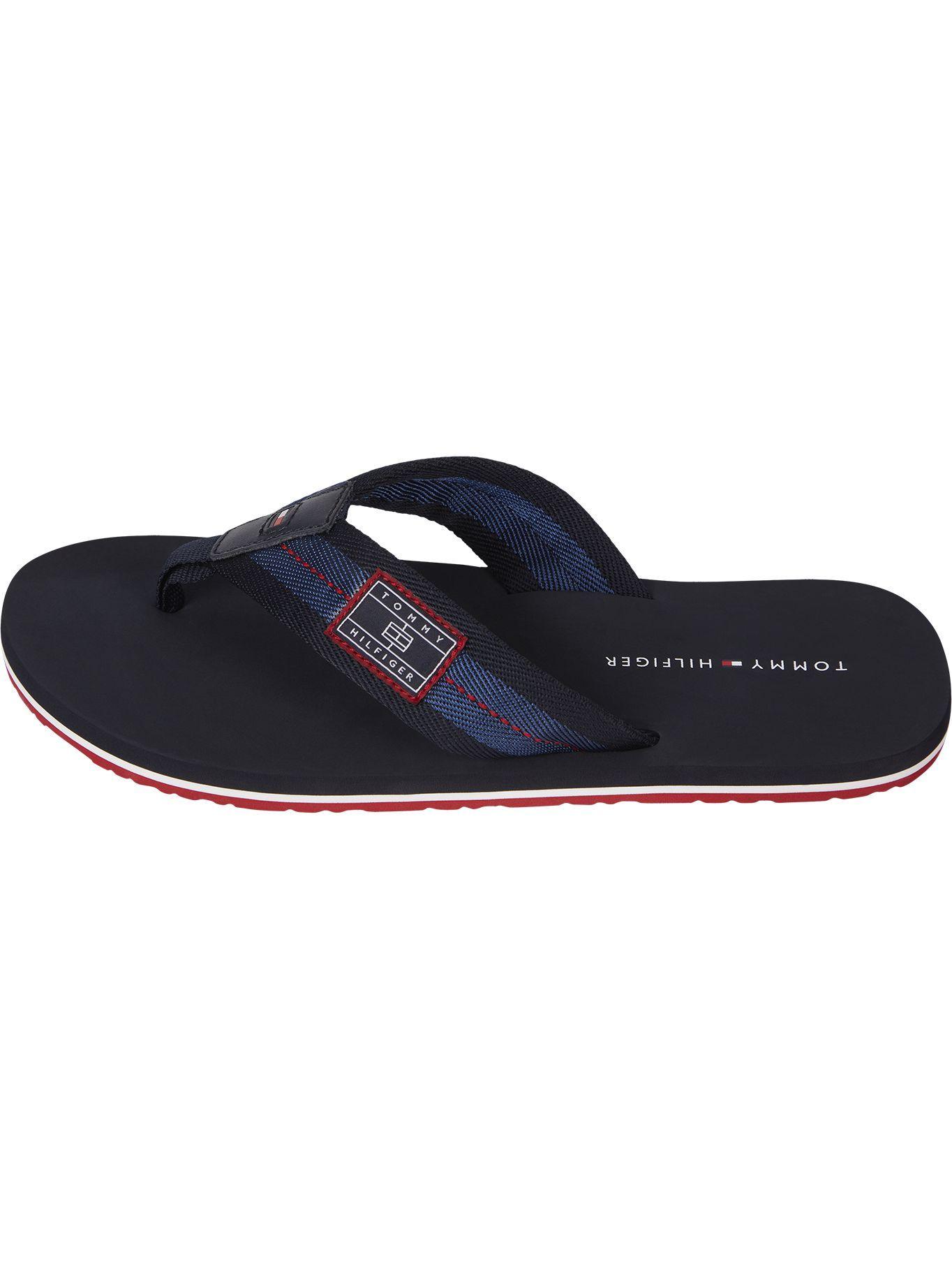Sandalias Patch Logo Azul Tommy Hilfiger-0
